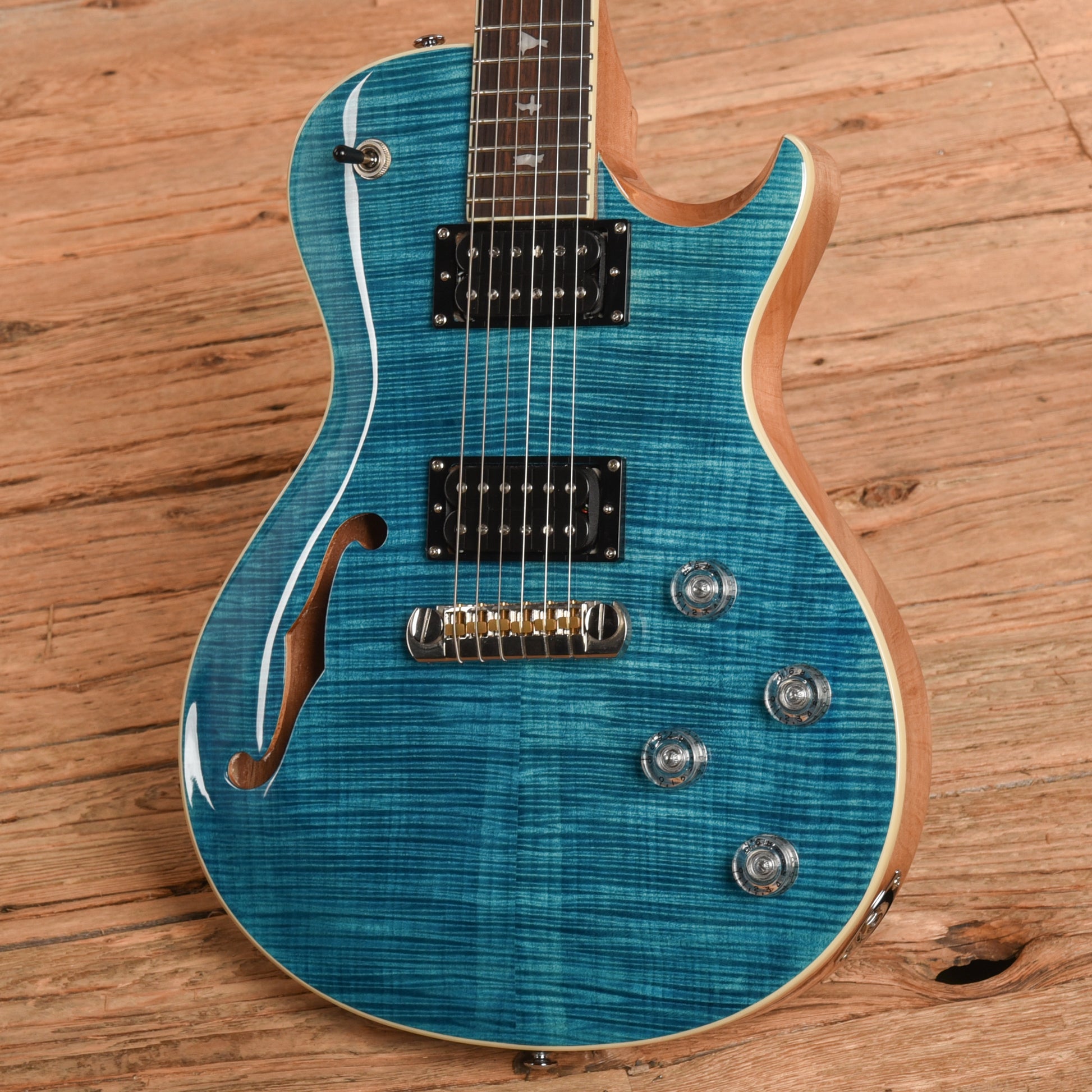 PRS SE Zach Myers Myers Blue 2023 Electric Guitars / Semi-Hollow