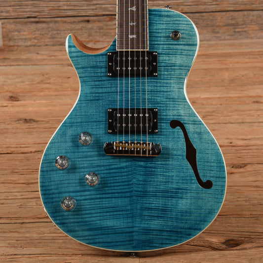 PRS SE Zach Myers Myers Blue  LEFTY Electric Guitars / Semi-Hollow