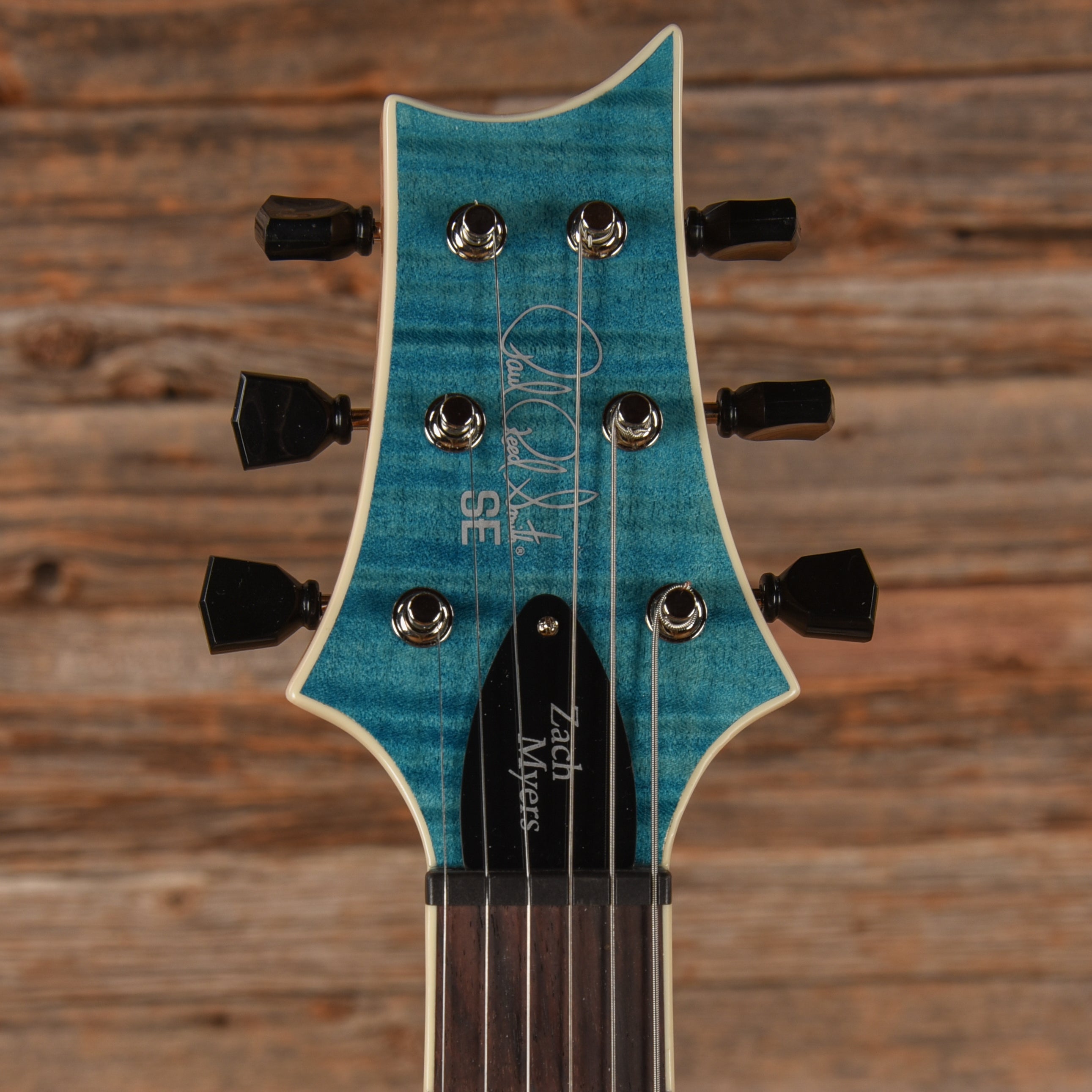 PRS SE Zach Myers Myers Blue  LEFTY Electric Guitars / Semi-Hollow