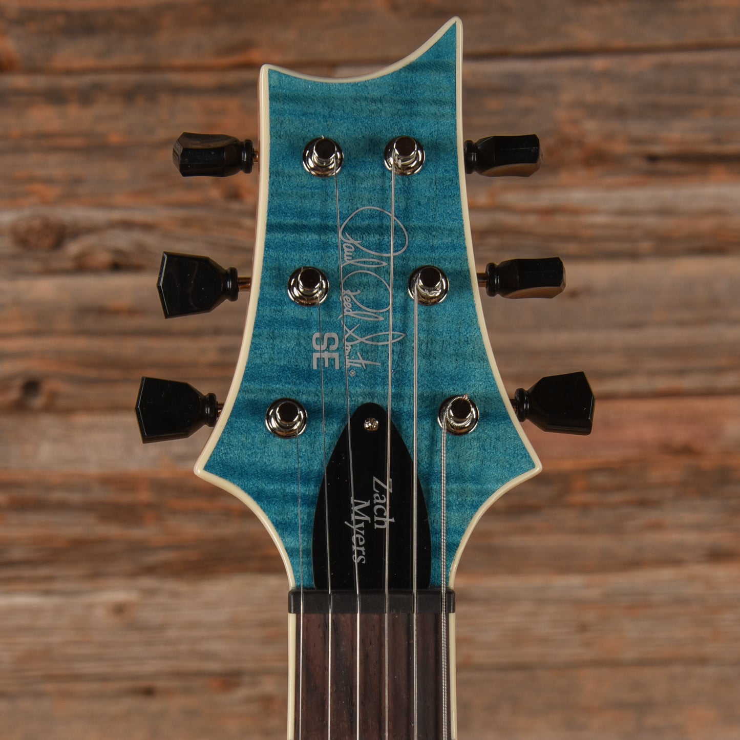 PRS SE Zach Myers Myers Blue  LEFTY Electric Guitars / Semi-Hollow
