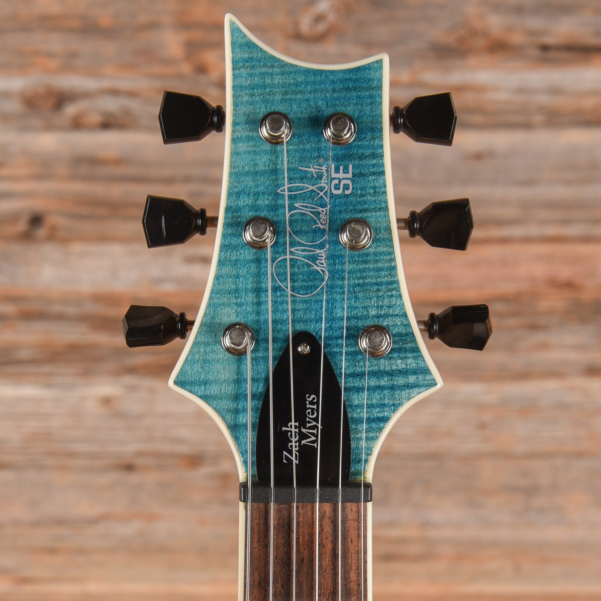 PRS SE Zach Myers Myers Blue Electric Guitars / Semi-Hollow