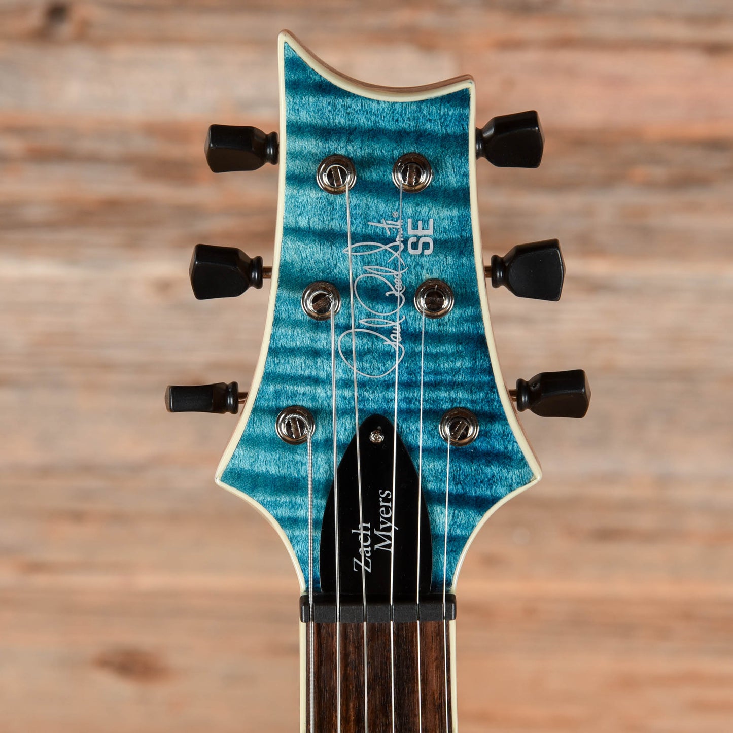 PRS SE Zach Myers Myers Blue Electric Guitars / Semi-Hollow