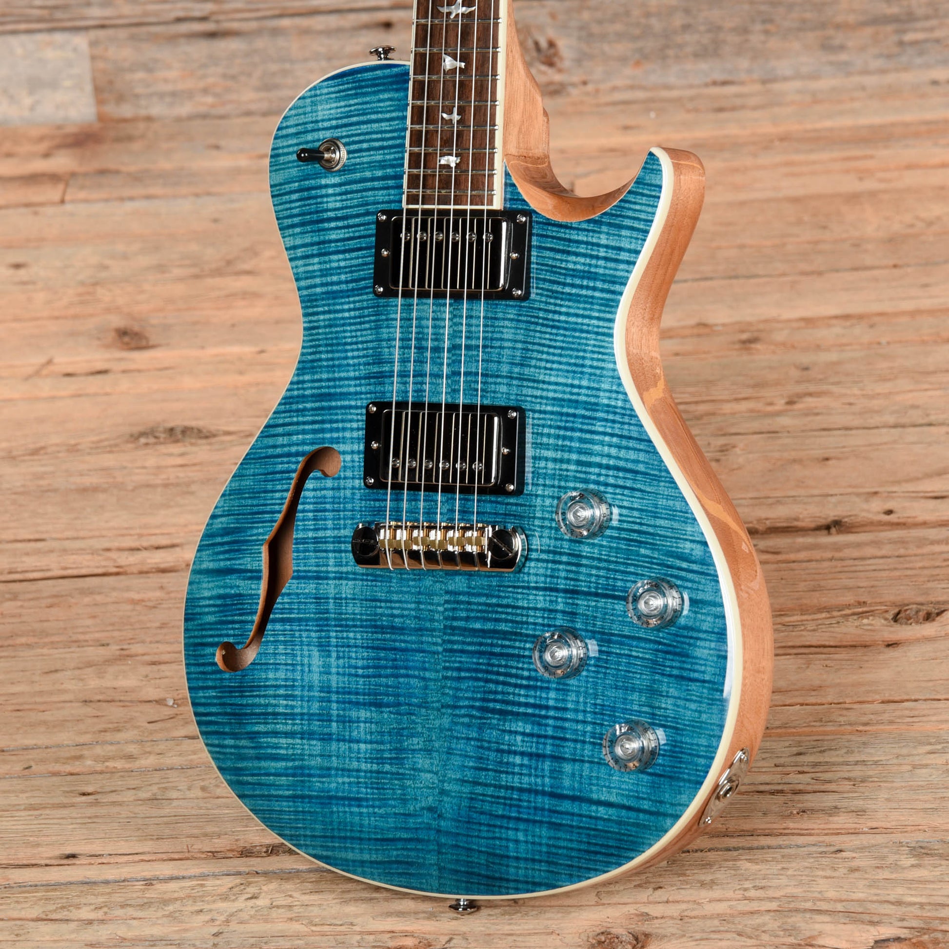 PRS SE Zach Myers Myers Blue Electric Guitars / Semi-Hollow