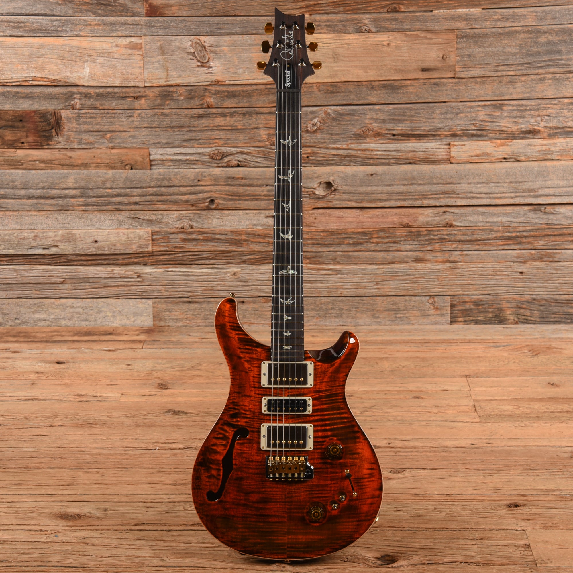 PRS Special 22 Semi-Hollow 10-Top Orange Tiger 2023 Electric Guitars / Semi-Hollow