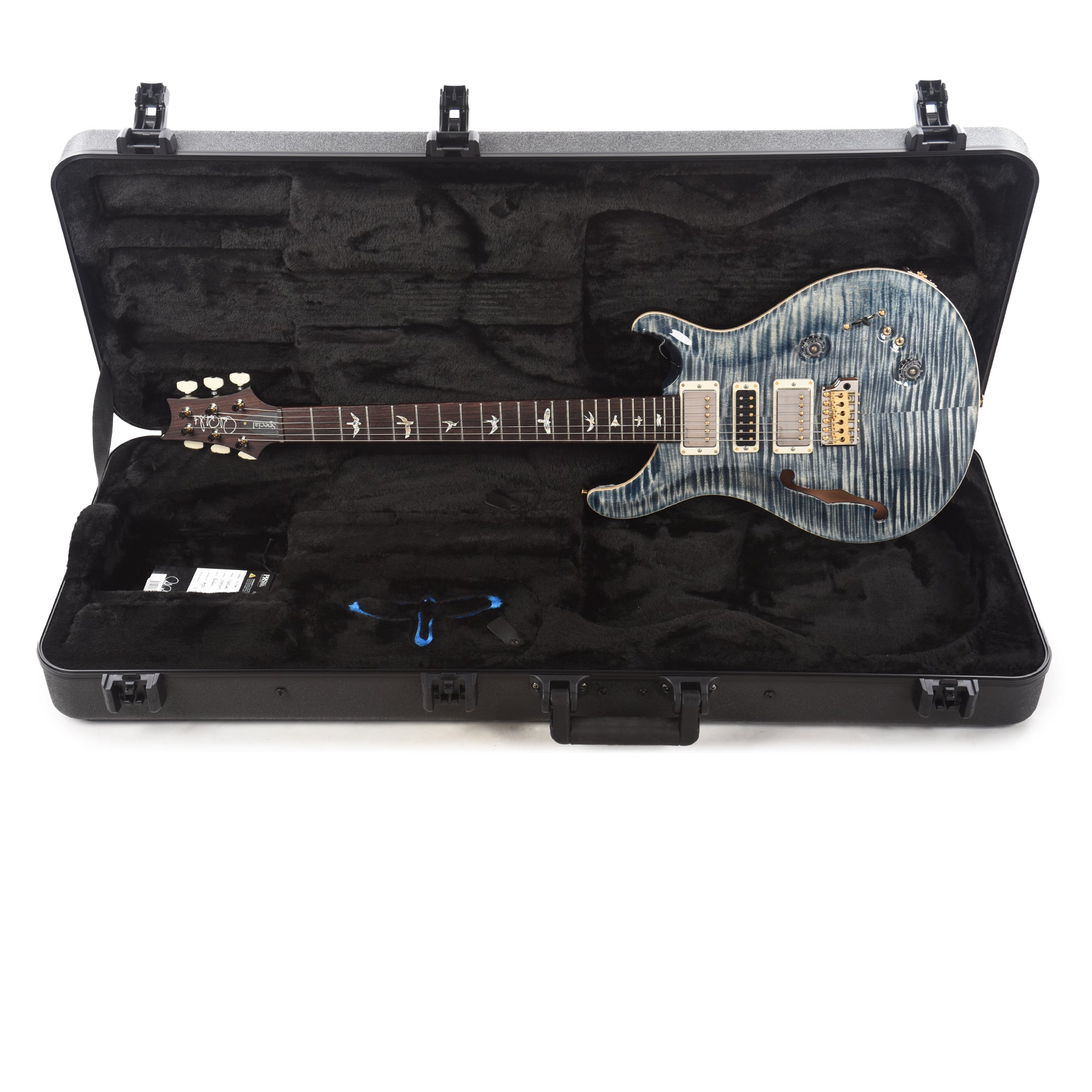 PRS Special Semi-Hollow 10 Top Faded Whale Blue Electric Guitars / Semi-Hollow