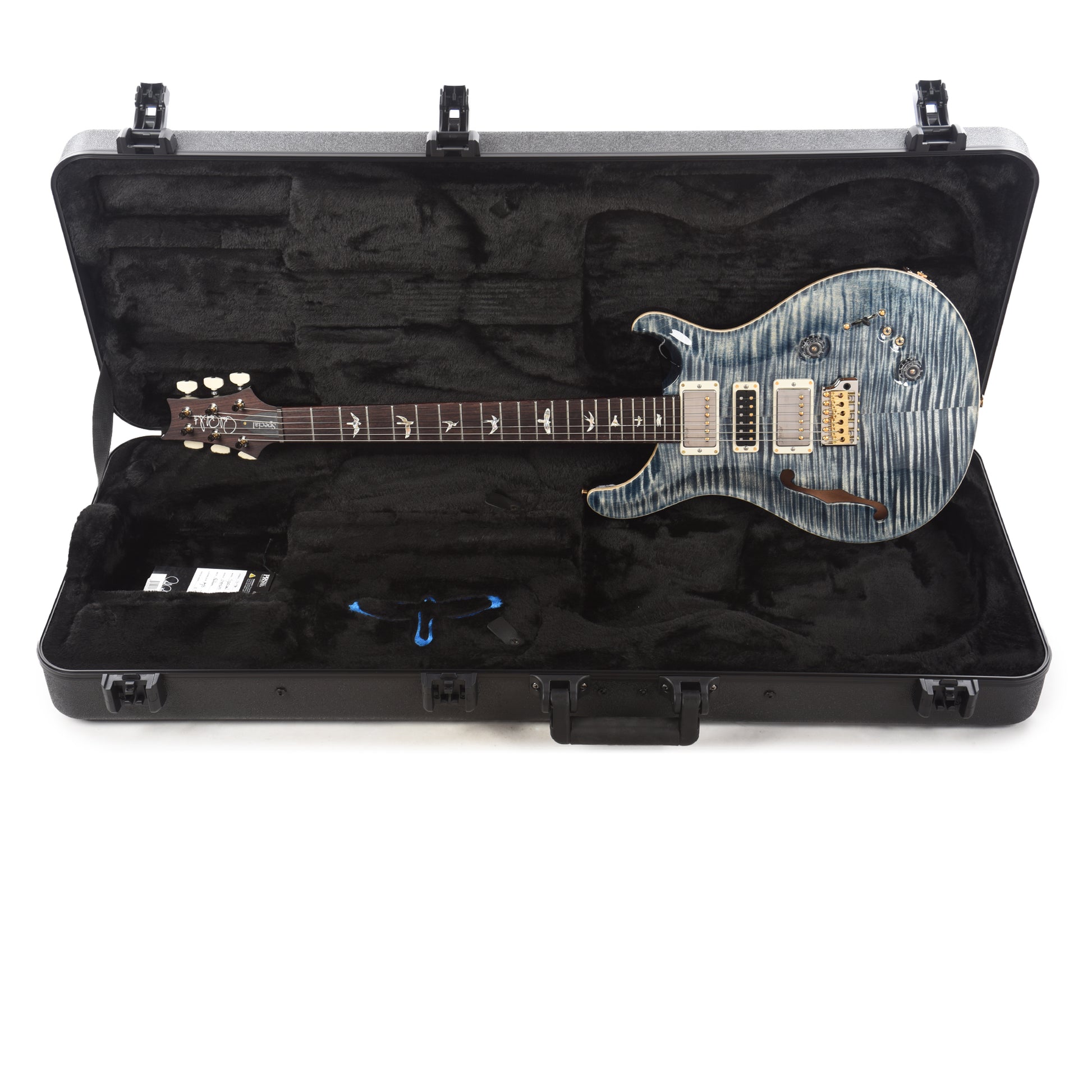 PRS Special Semi-Hollow 10 Top Faded Whale Blue Electric Guitars / Semi-Hollow