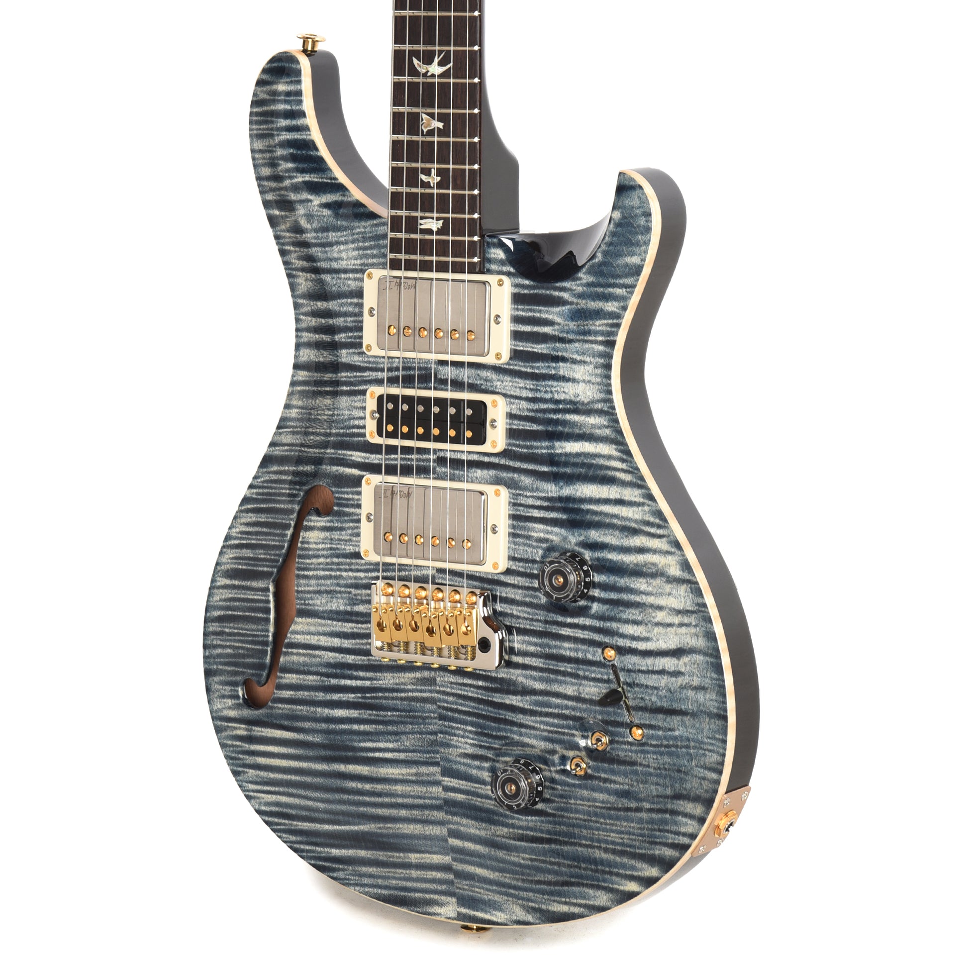 PRS Special Semi-Hollow 10 Top Faded Whale Blue Electric Guitars / Semi-Hollow