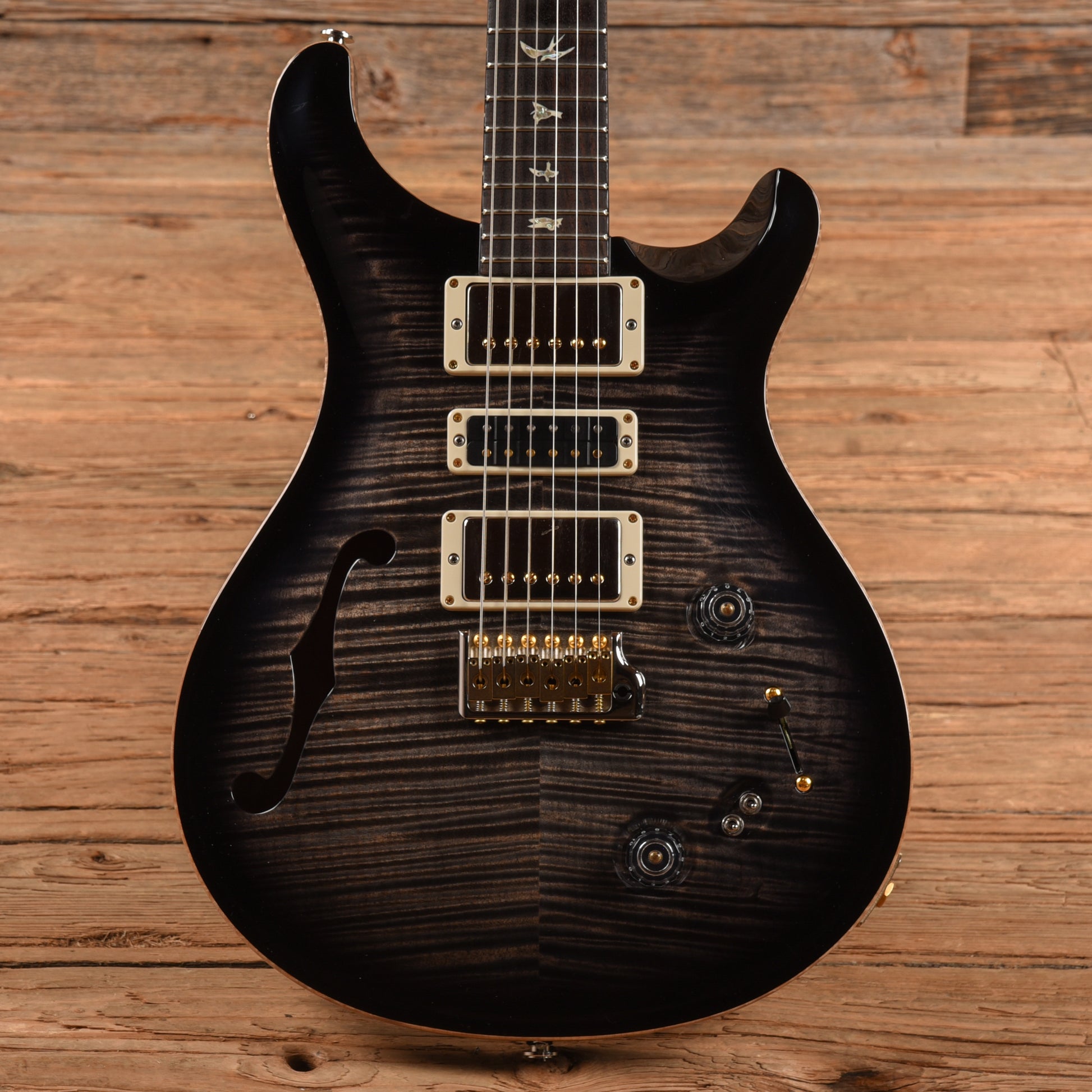 PRS Special Semi Hollow Ltd 10 top Charcoal Burst 2019 Electric Guitars / Semi-Hollow