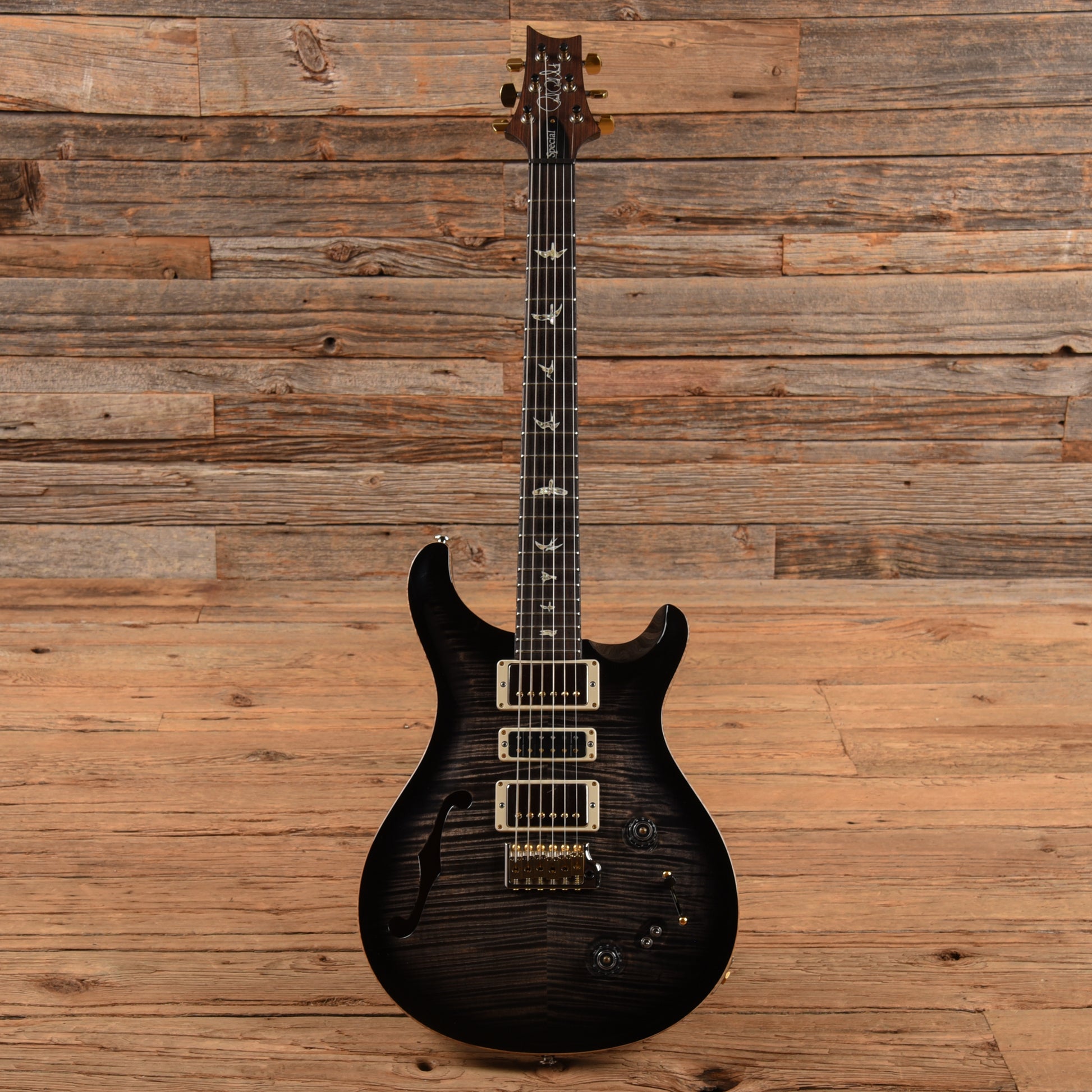 PRS Special Semi Hollow Ltd 10 top Charcoal Burst 2019 Electric Guitars / Semi-Hollow