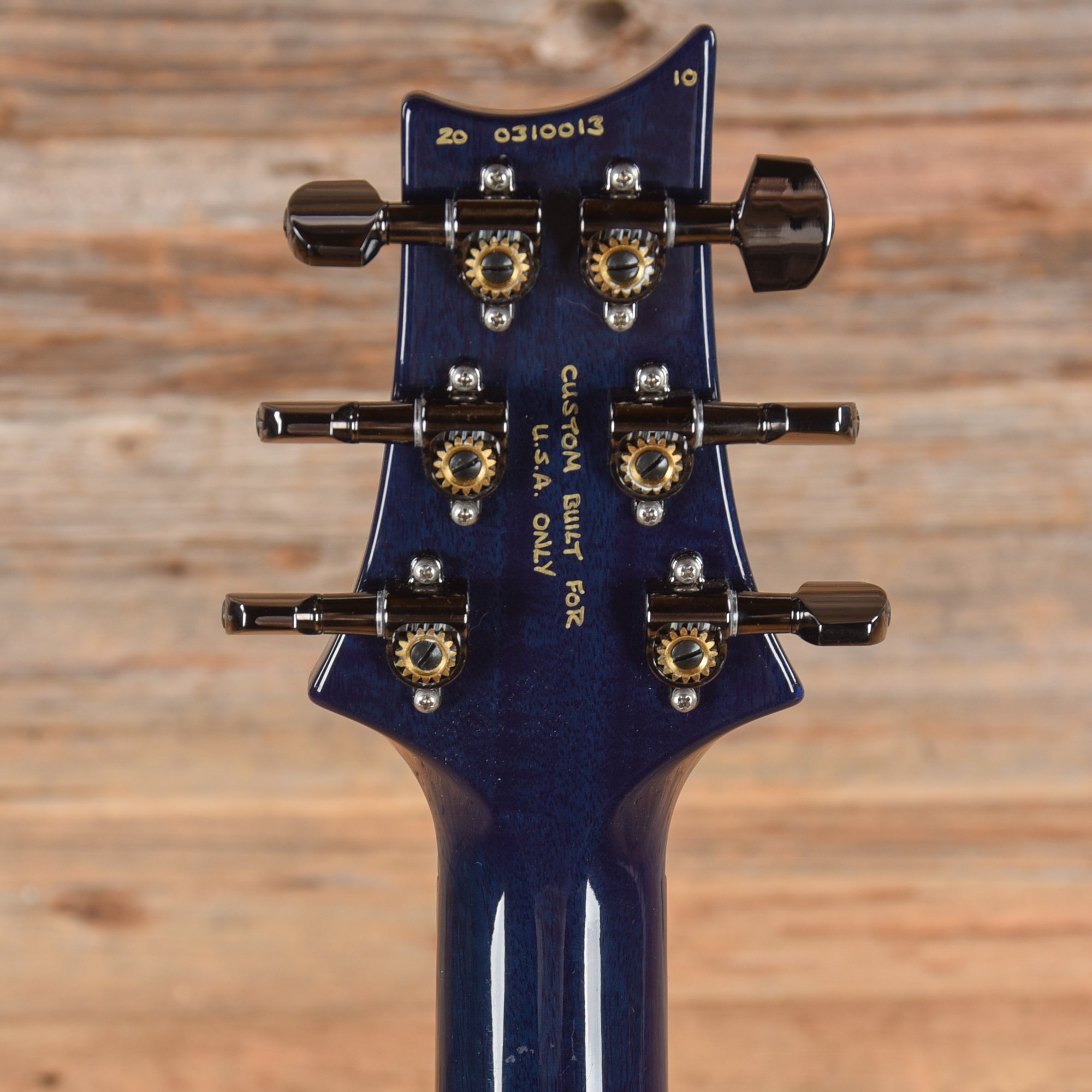 PRS Wood Library Custom 24 Semi-Hollow w/Brazilian Rosewood Fretboard Faded Blue Jean 2020 Electric Guitars / Semi-Hollow