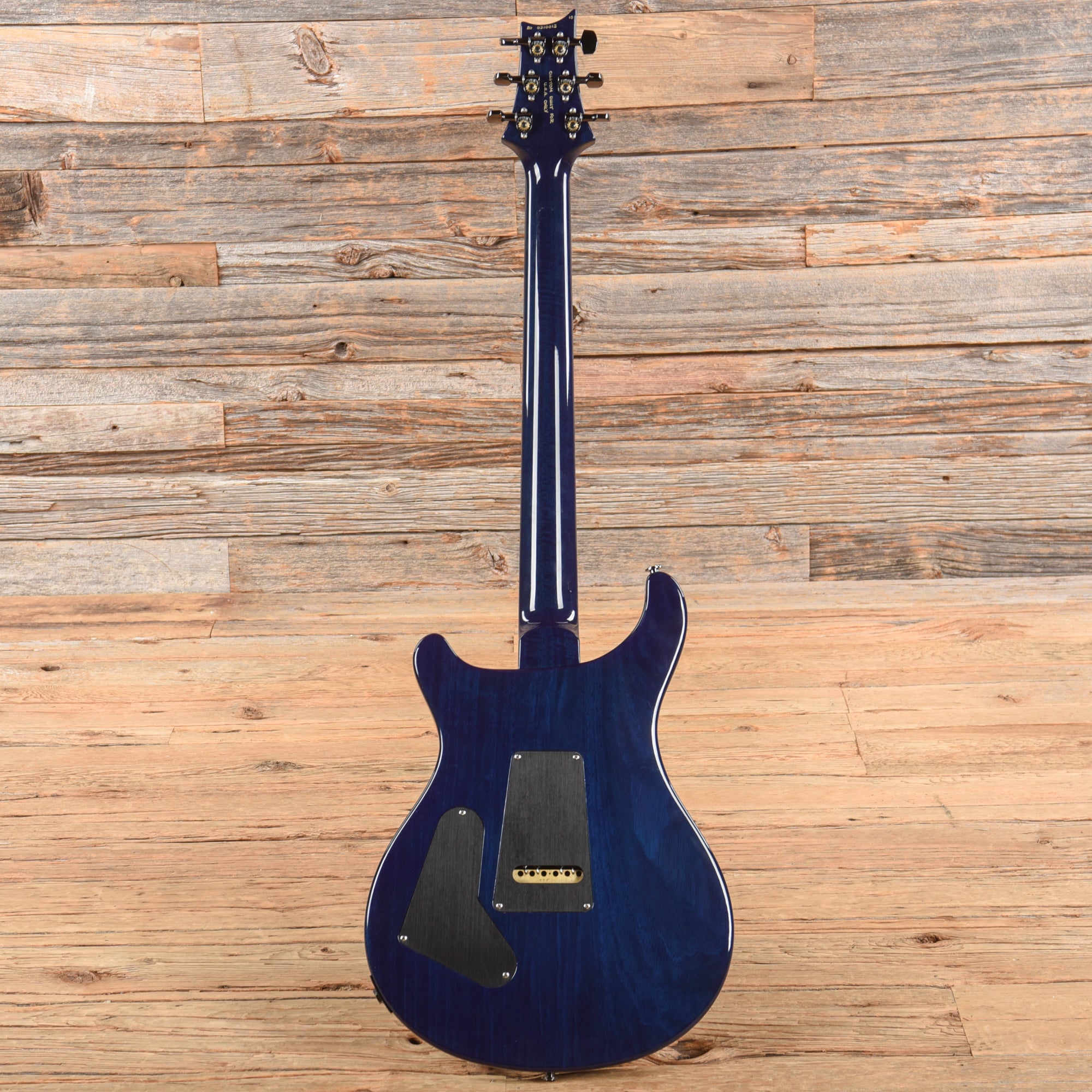 PRS Wood Library Custom 24 Semi-Hollow w/Brazilian Rosewood Fretboard Faded Blue Jean 2020 Electric Guitars / Semi-Hollow