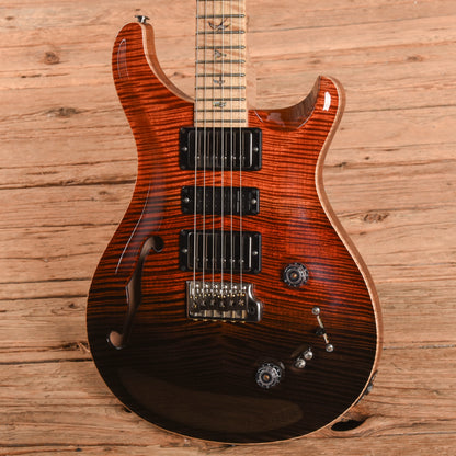PRS Wood Library Special 22 Semi-Hollow Fire Red Black Fade 2020 Electric Guitars / Semi-Hollow