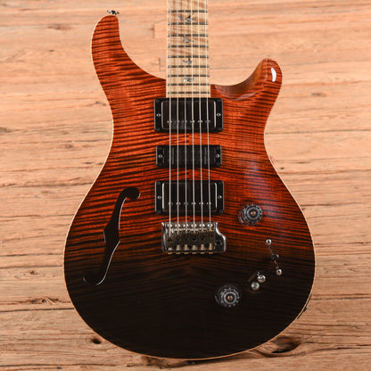 PRS Wood Library Special 22 Semi-Hollow Fire Red Black Fade 2020 Electric Guitars / Semi-Hollow