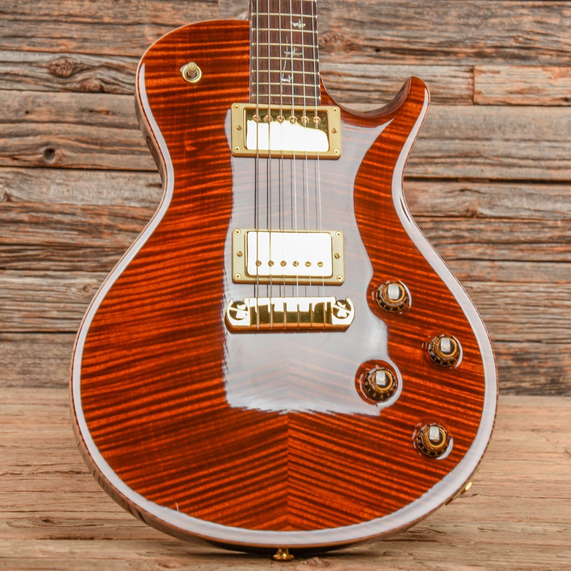 PRS 20th Anniversary Singlecut Artist Orange Flame 2006 Electric Guitars / Solid Body