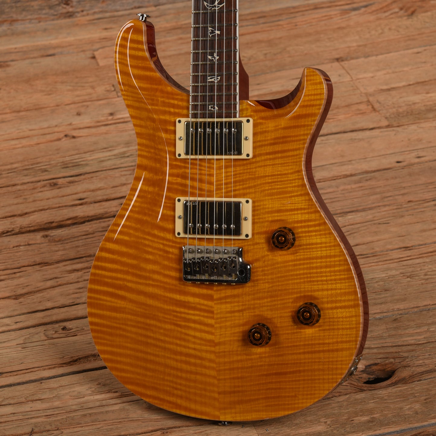 PRS 25th Anniversary Custom 24 10-Top Amber 2010 Electric Guitars / Solid Body