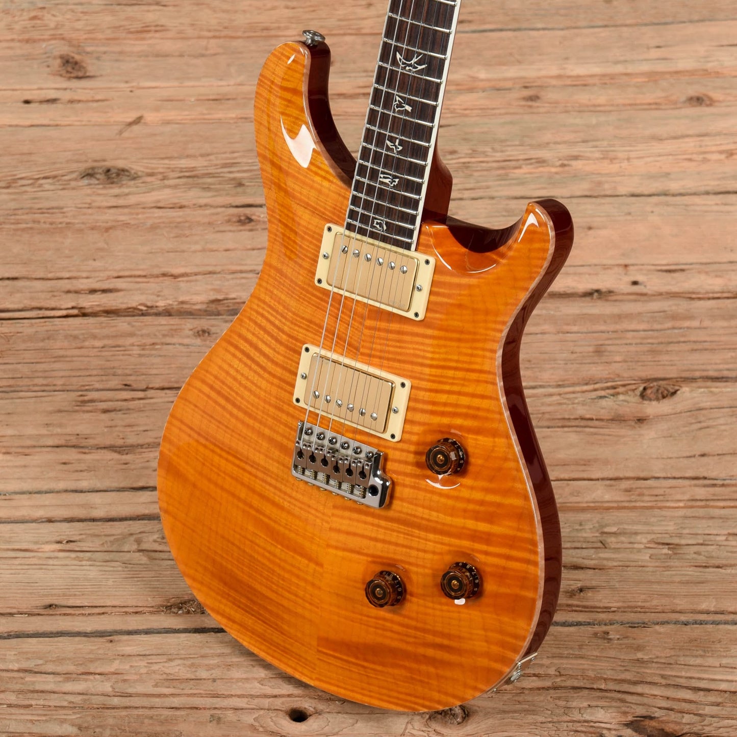PRS 25th Anniversary Custom 24 10-Top Amber 2010 Electric Guitars / Solid Body