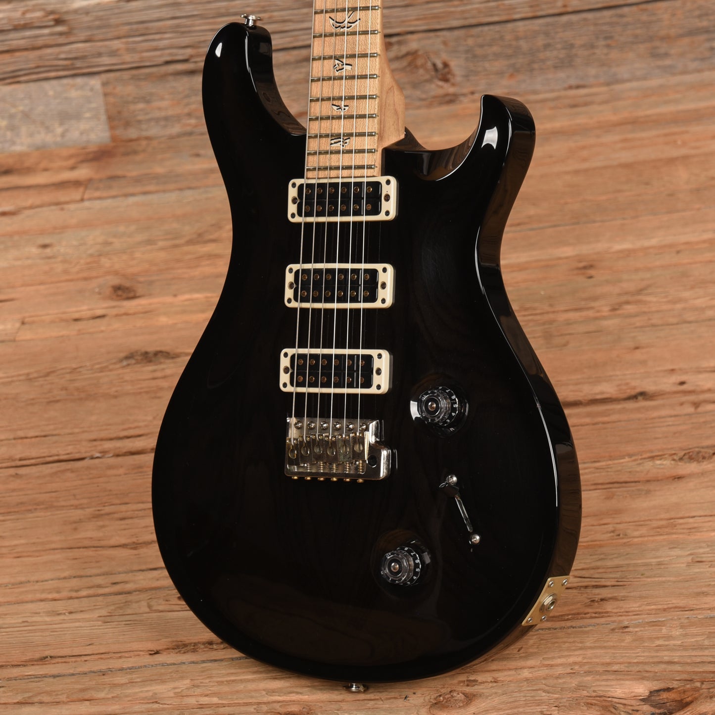 PRS 25th Anniversary Swamp Ash Special Narrowfield Black 2010 Electric Guitars / Solid Body