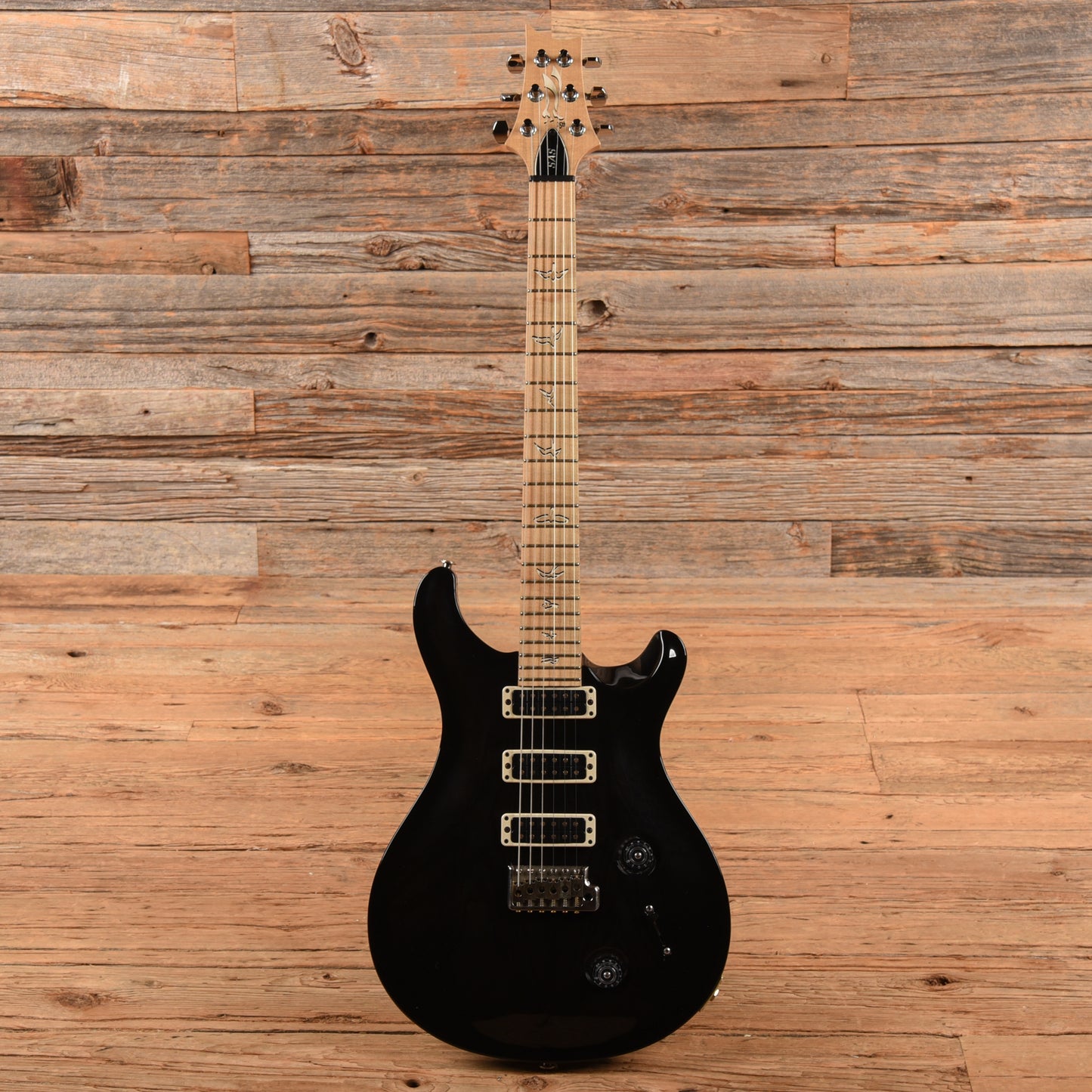PRS 25th Anniversary Swamp Ash Special Narrowfield Black 2010 Electric Guitars / Solid Body