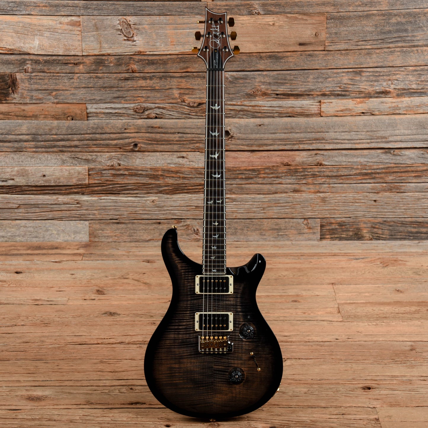 PRS 30th Anniversary Custom 24 10-Top Gray Black 2015 Electric Guitars / Solid Body