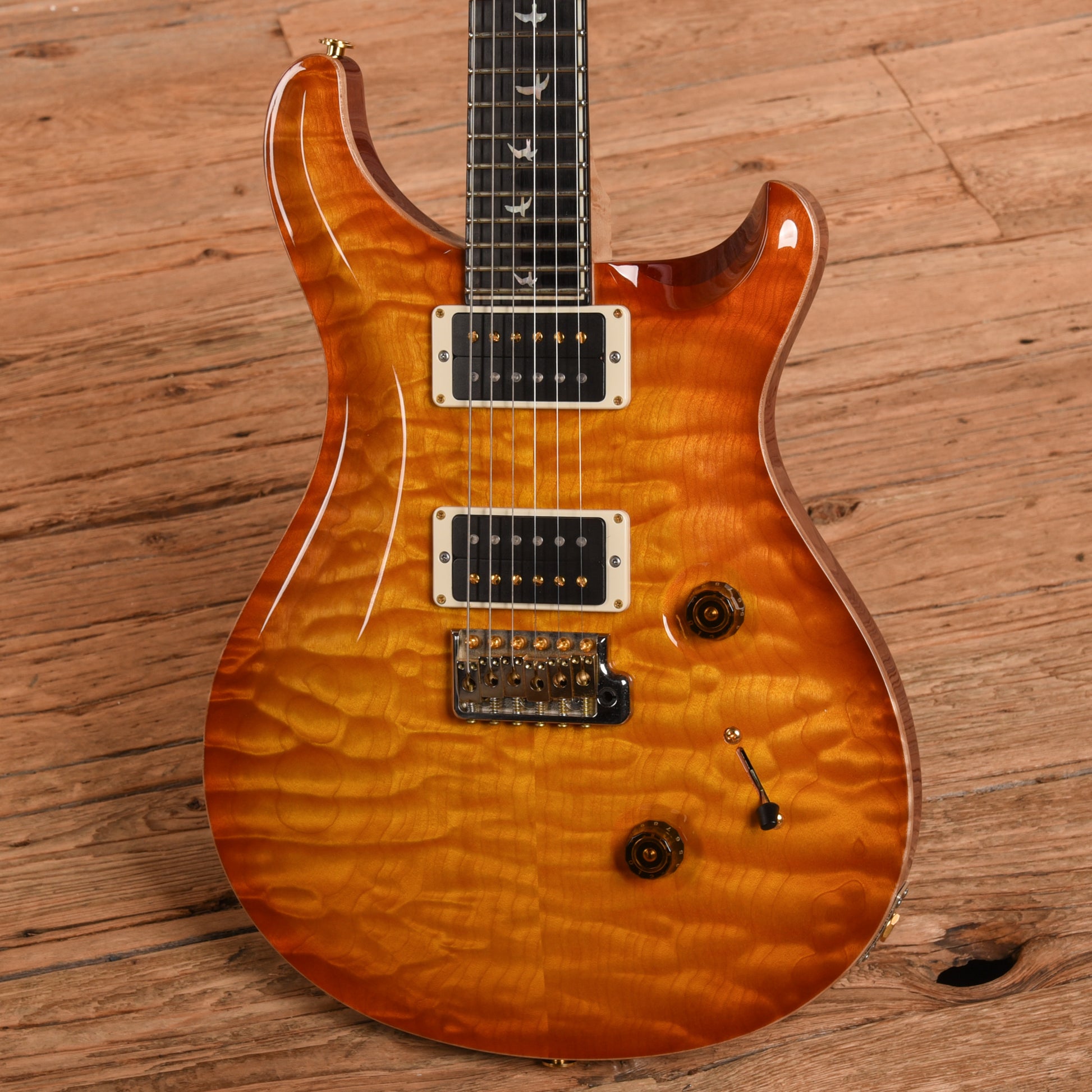 PRS 30th Anniversary Wood Library Custom 24 10-Top Sunburst 2015 Electric Guitars / Solid Body