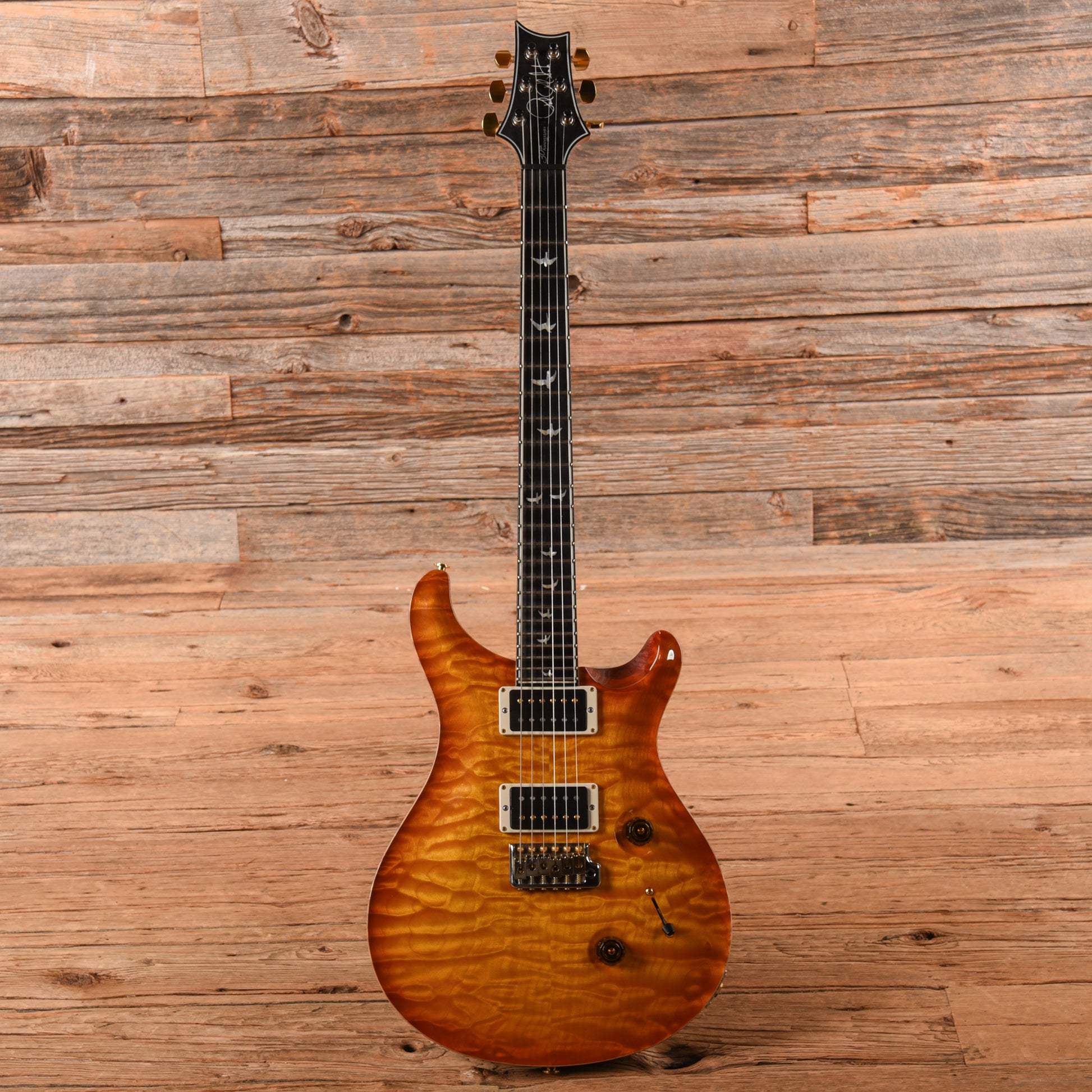 PRS 30th Anniversary Wood Library Custom 24 10-Top Sunburst 2015 Electric Guitars / Solid Body