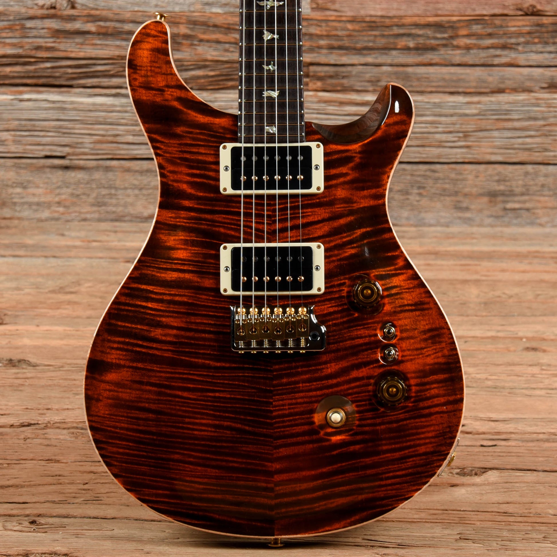 PRS 35th Anniversary Custom 24 Orange Tiger 2022 Electric Guitars / Solid Body