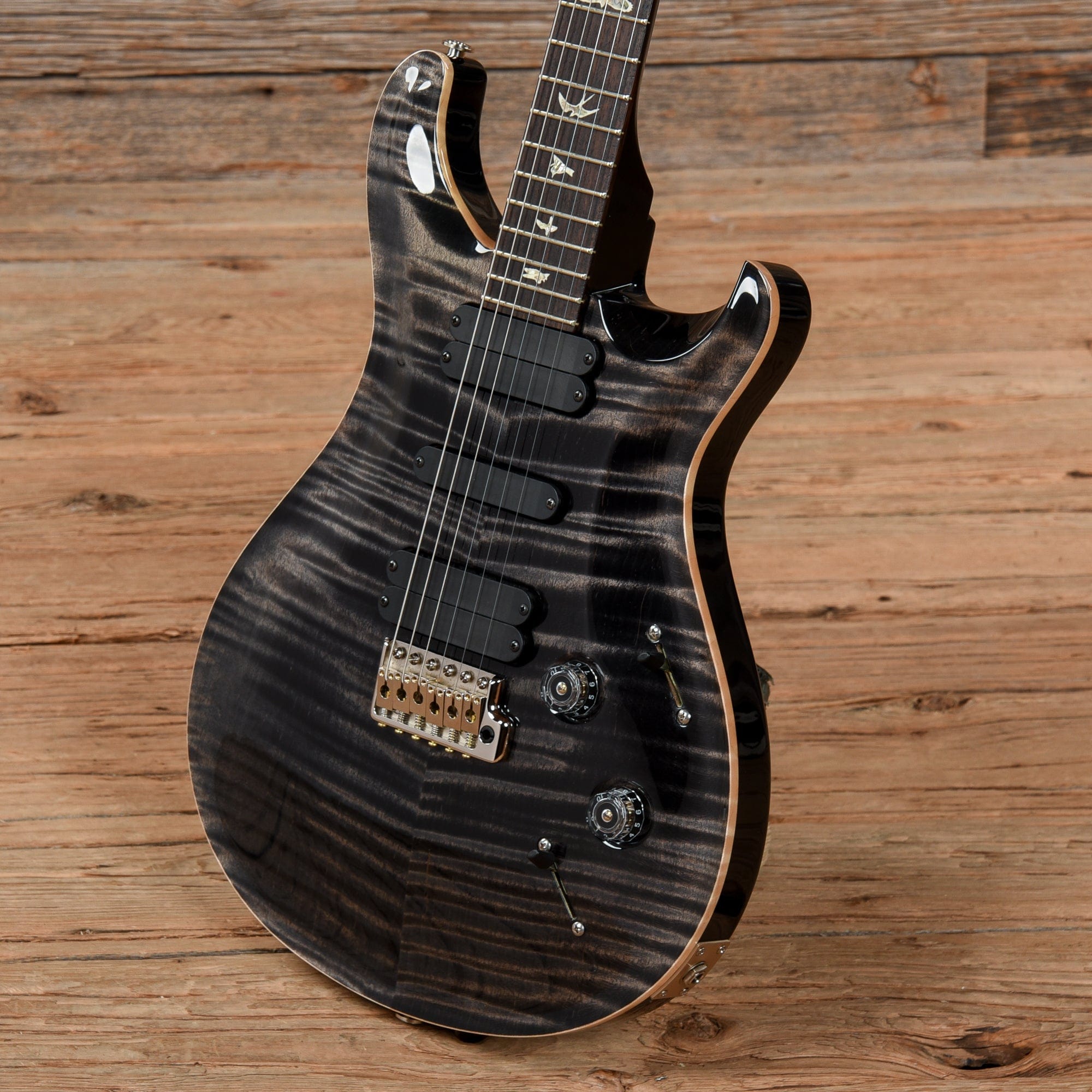 PRS 513 10-Top Grey Black 2015 Electric Guitars / Solid Body