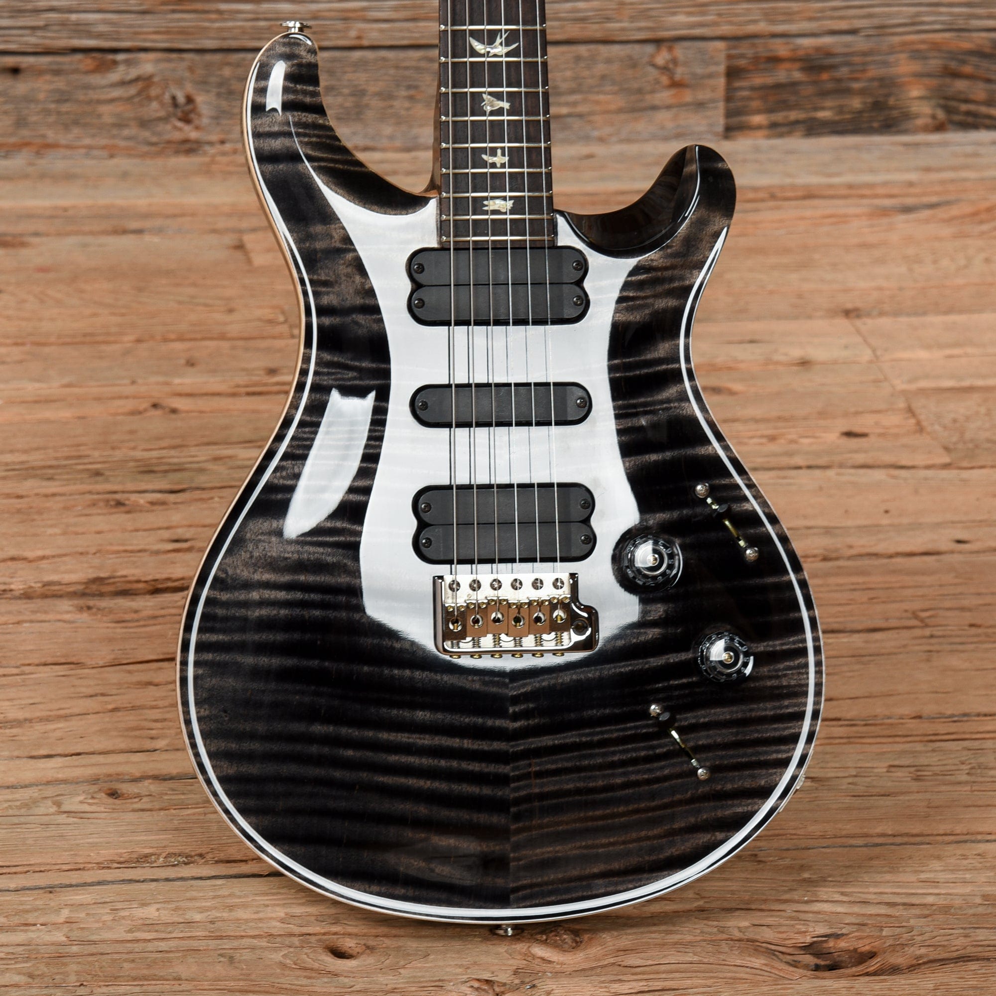 PRS 513 10-Top Grey Black 2015 Electric Guitars / Solid Body