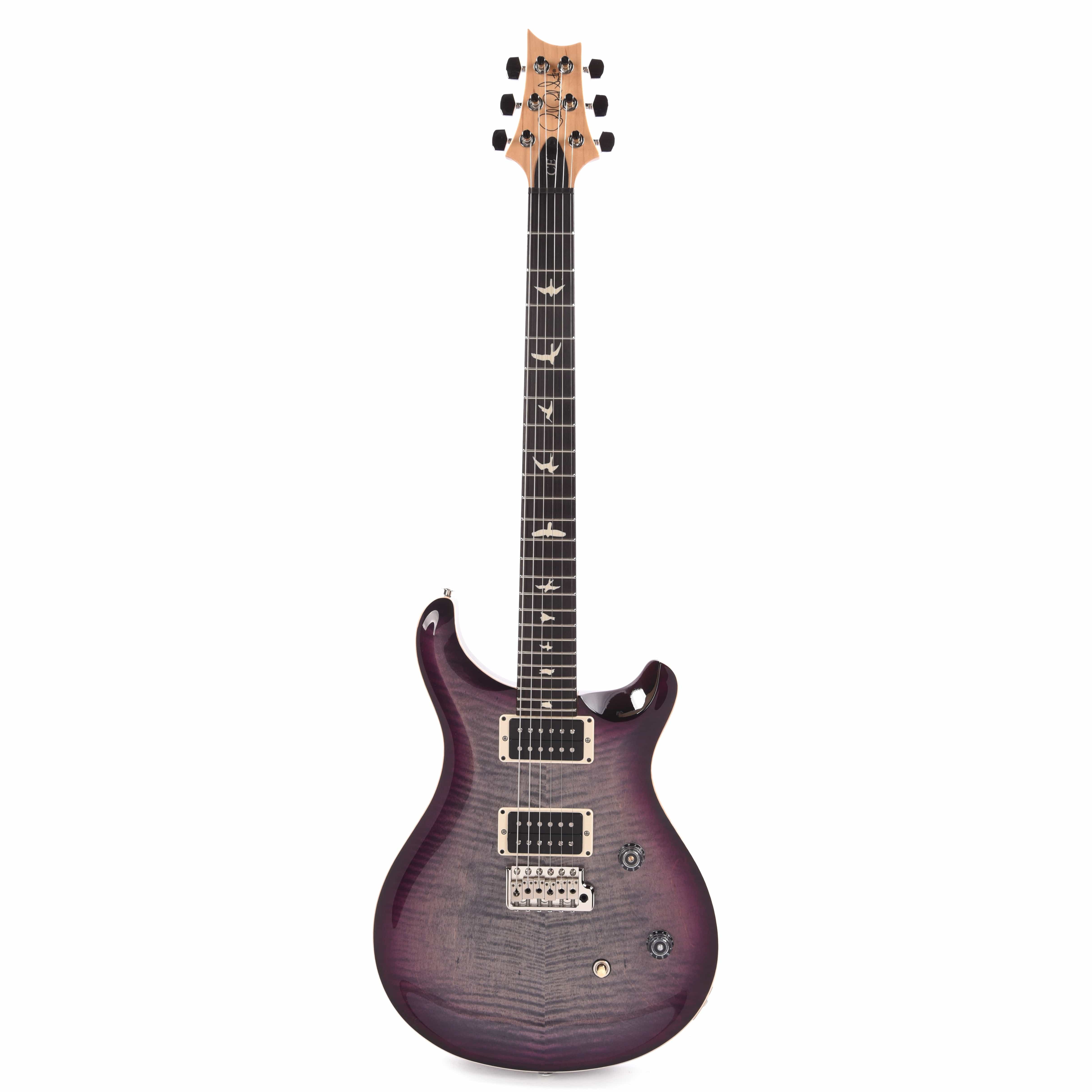 PRS CE 24 Faded Gray Black Purple Burst Electric Guitars / Solid Body