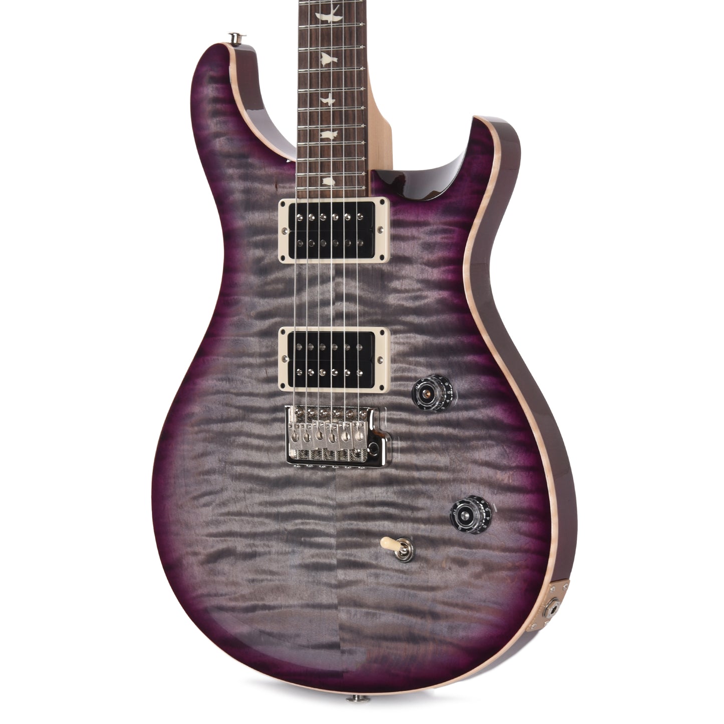 PRS CE 24 Faded Gray Black Purple Burst Electric Guitars / Solid Body