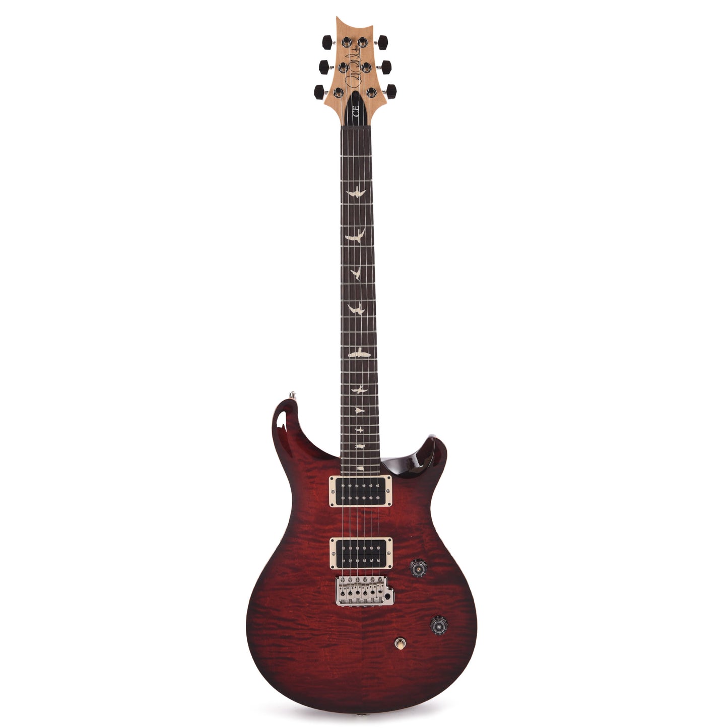 PRS CE 24 Fire Red Burst Electric Guitars / Solid Body