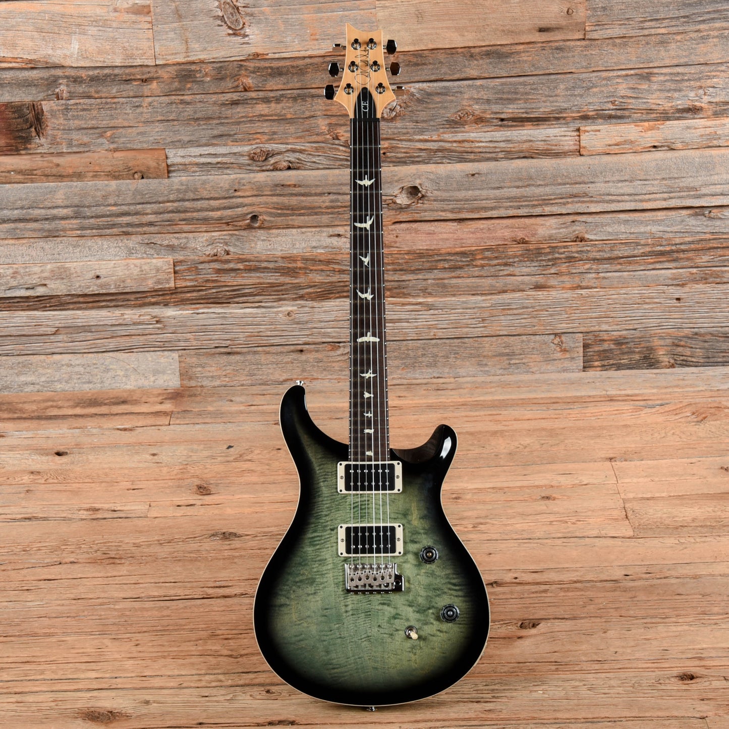 PRS CE 24 Trampas Green Smokeburst 2019 Electric Guitars / Solid Body