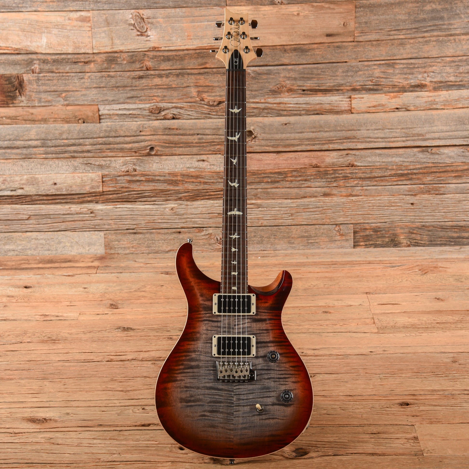 PRS CE24 Black Cherry Burst 2021 Electric Guitars / Solid Body