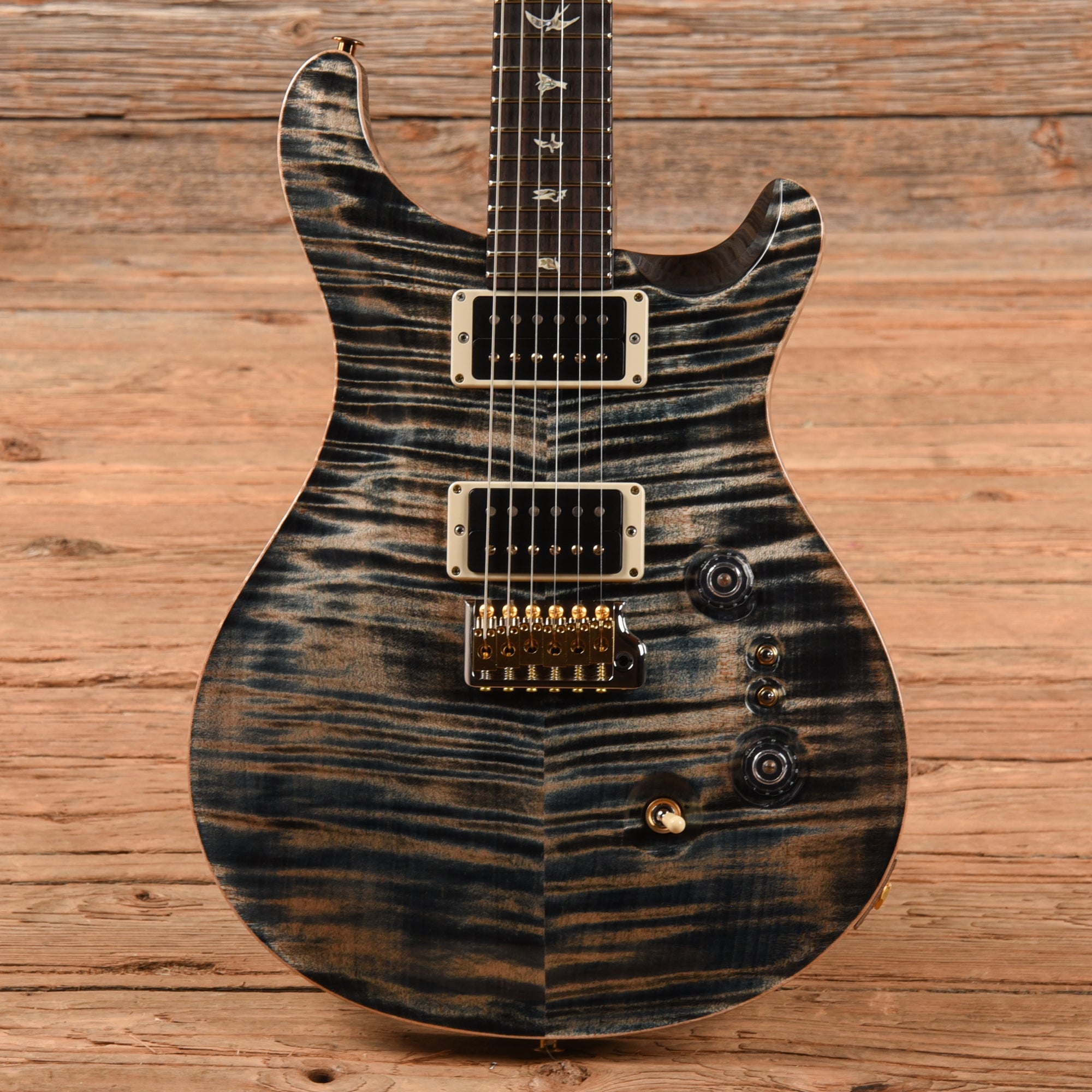 PRS Custom 24-08 10-Top Faded Whale Blue 2023 Electric Guitars / Solid Body