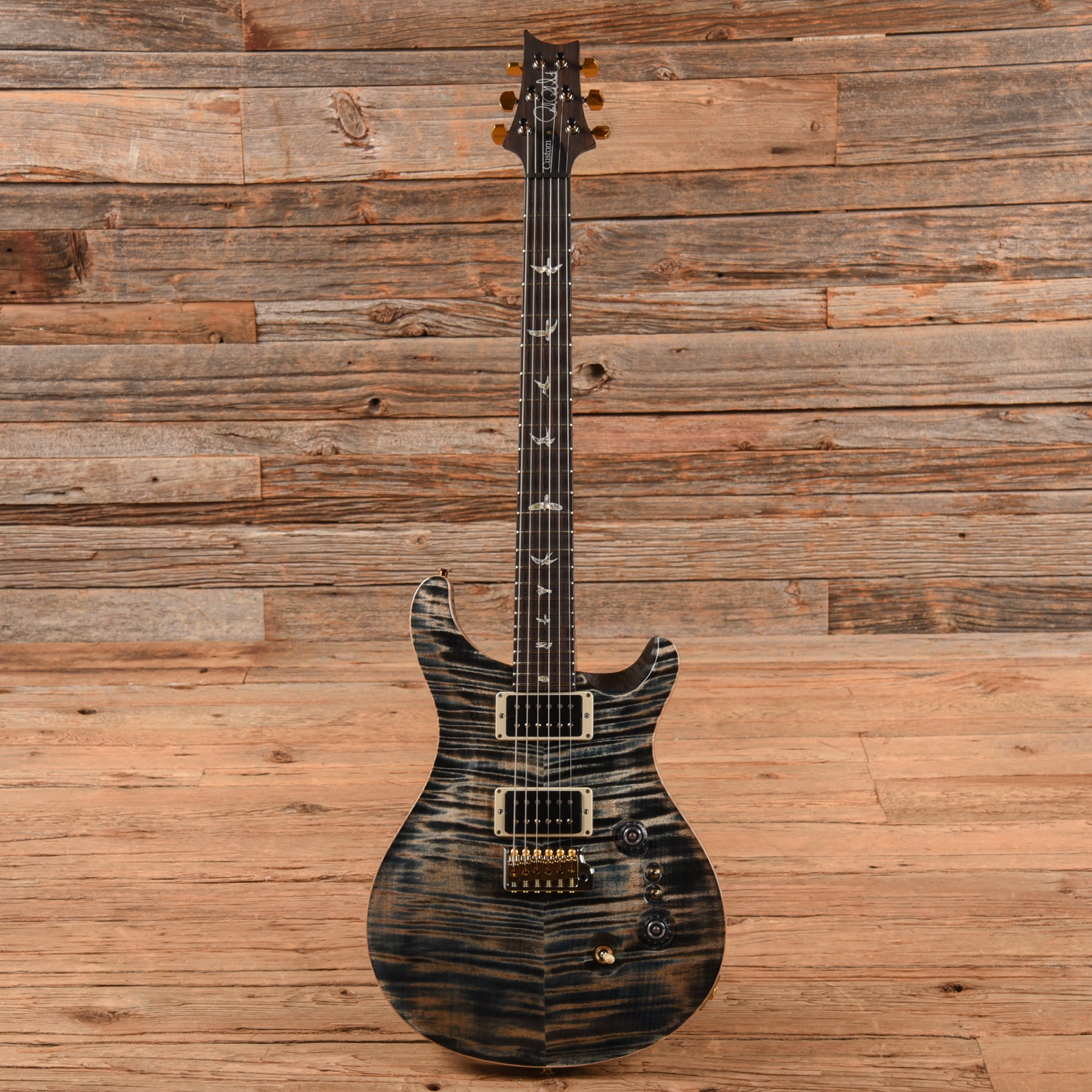 PRS Custom 24-08 10-Top Faded Whale Blue 2023 Electric Guitars / Solid Body