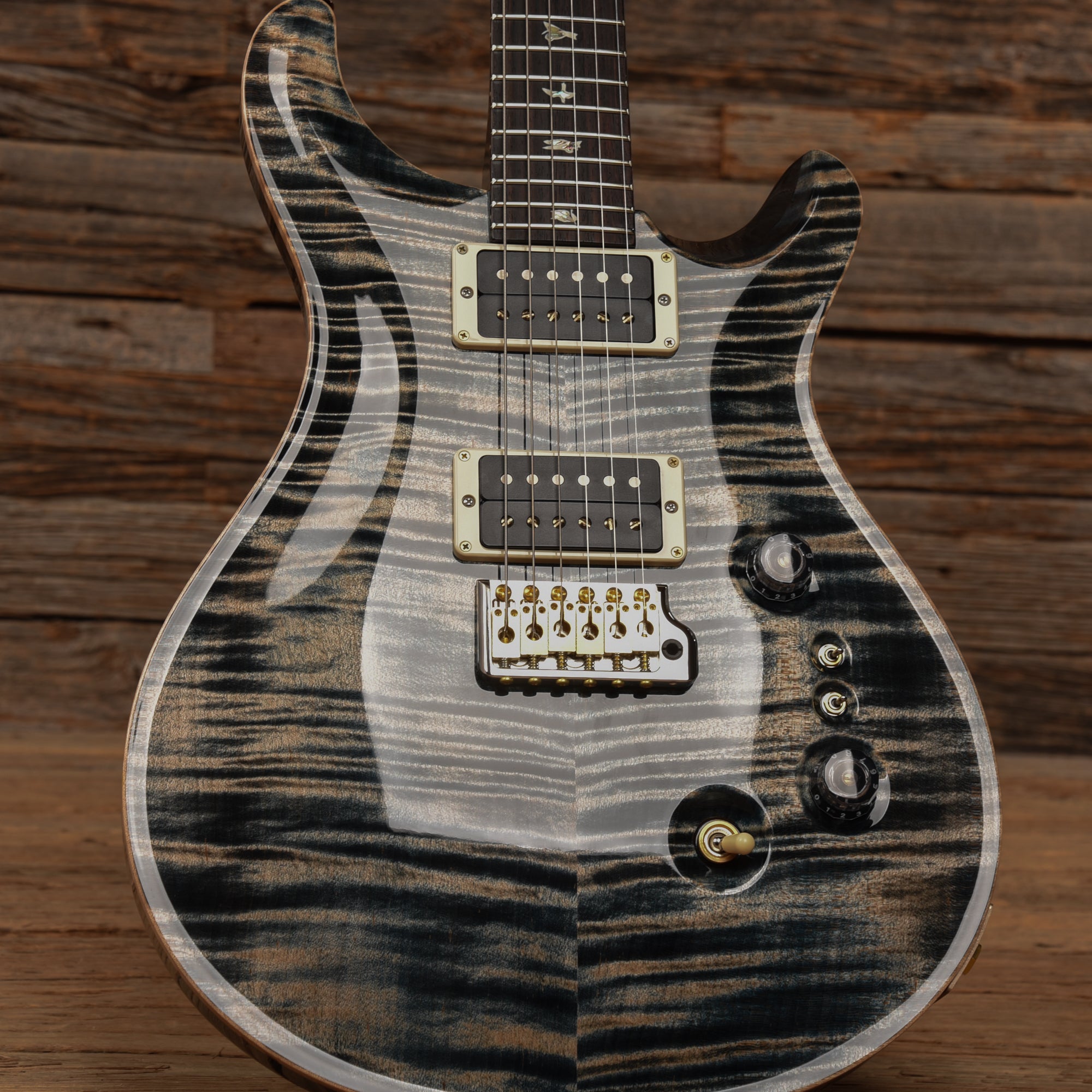 PRS Custom 24-08 10-Top Faded Whale Blue 2023 Electric Guitars / Solid Body