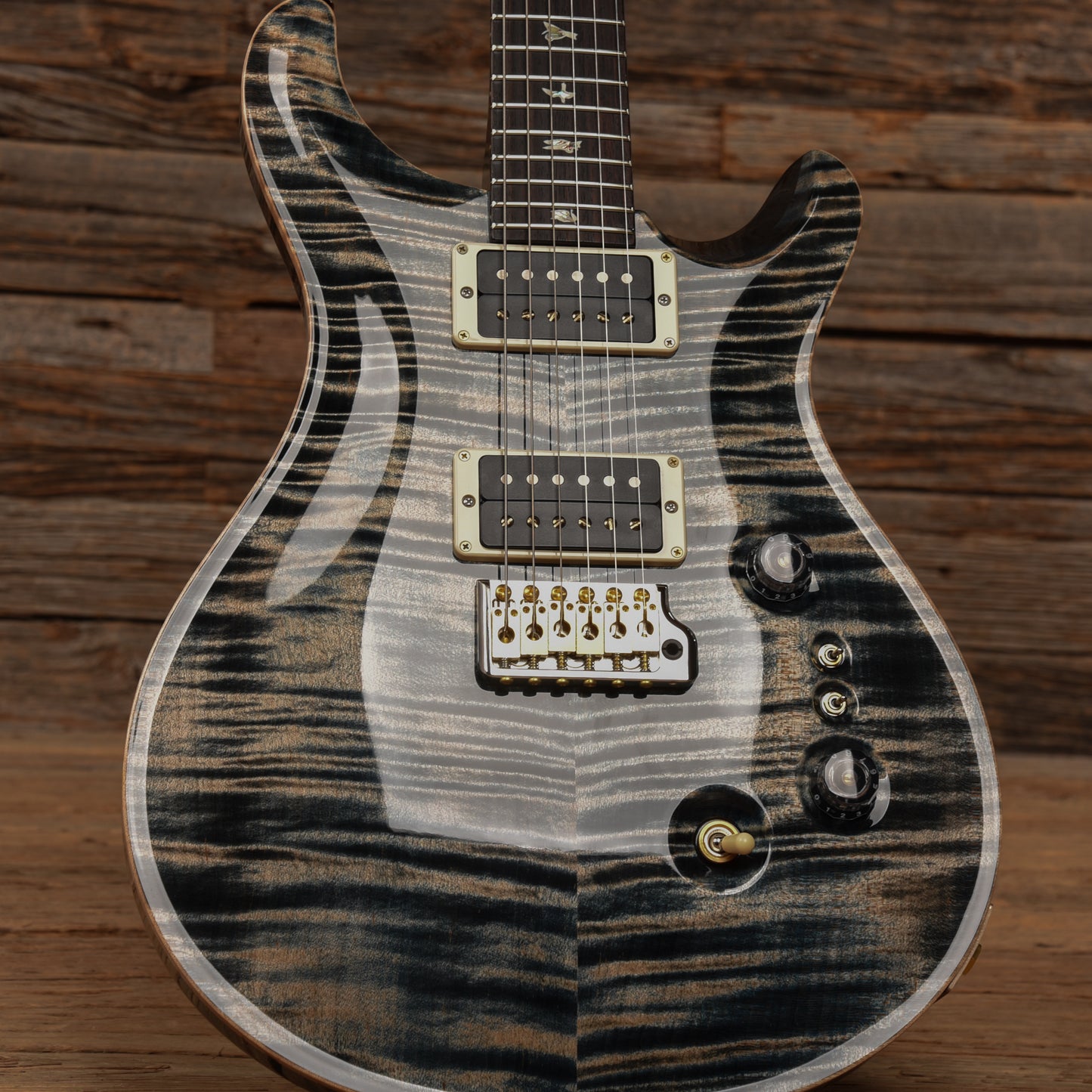 PRS Custom 24-08 10-Top Faded Whale Blue 2023 Electric Guitars / Solid Body