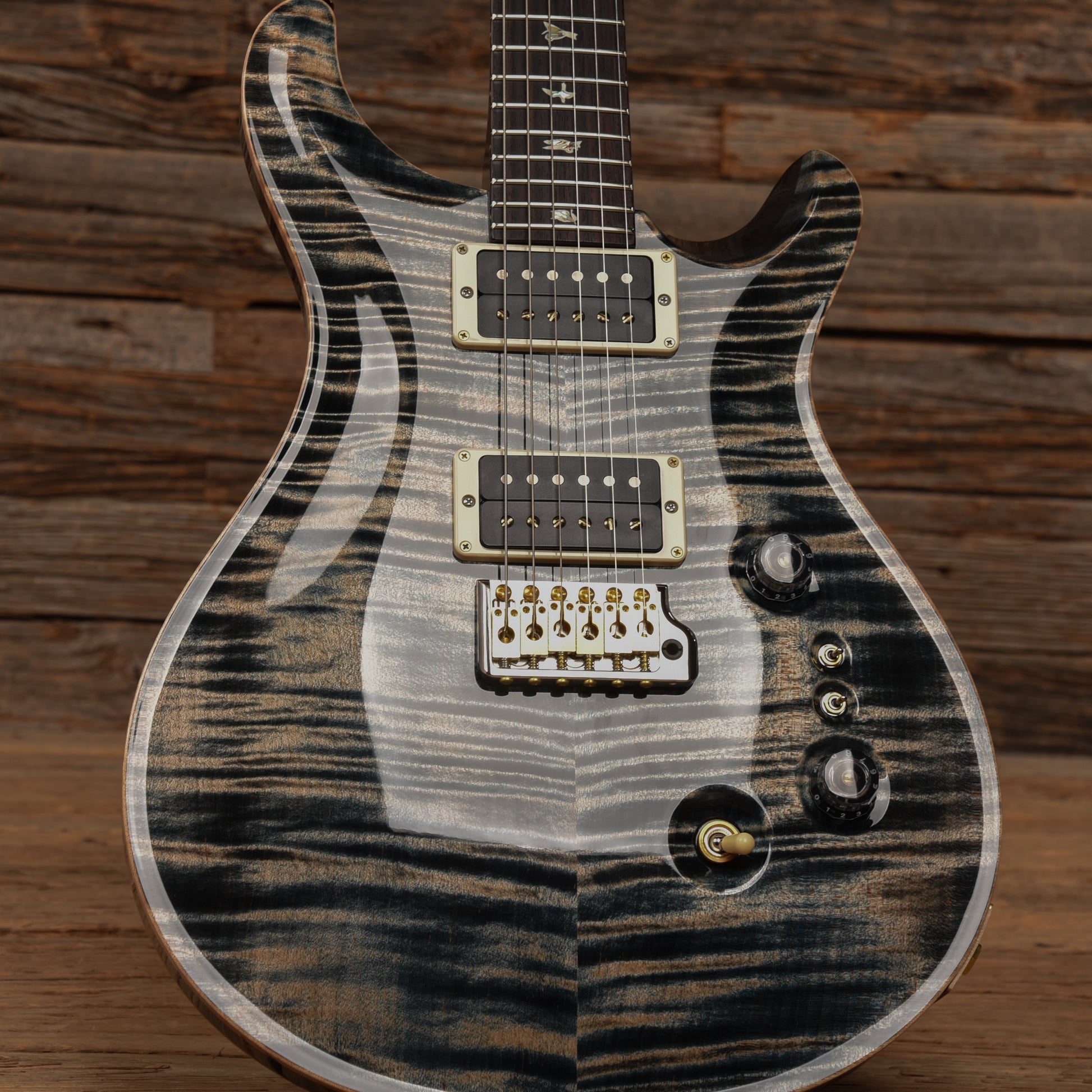 PRS Custom 24-08 10-Top Faded Whale Blue 2023 Electric Guitars / Solid Body