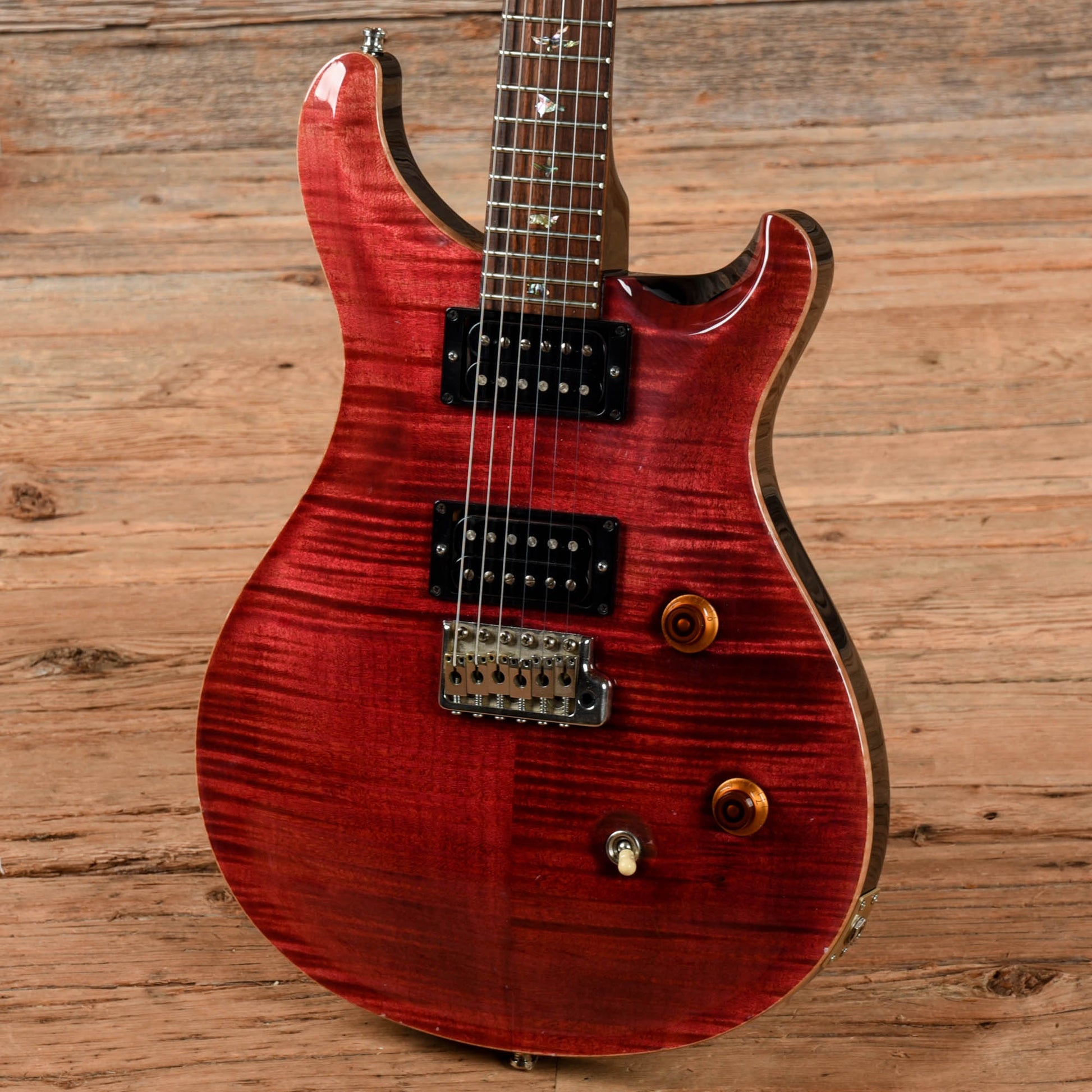 PRS Custom 24 10-Top Amethyst 2007 Electric Guitars / Solid Body
