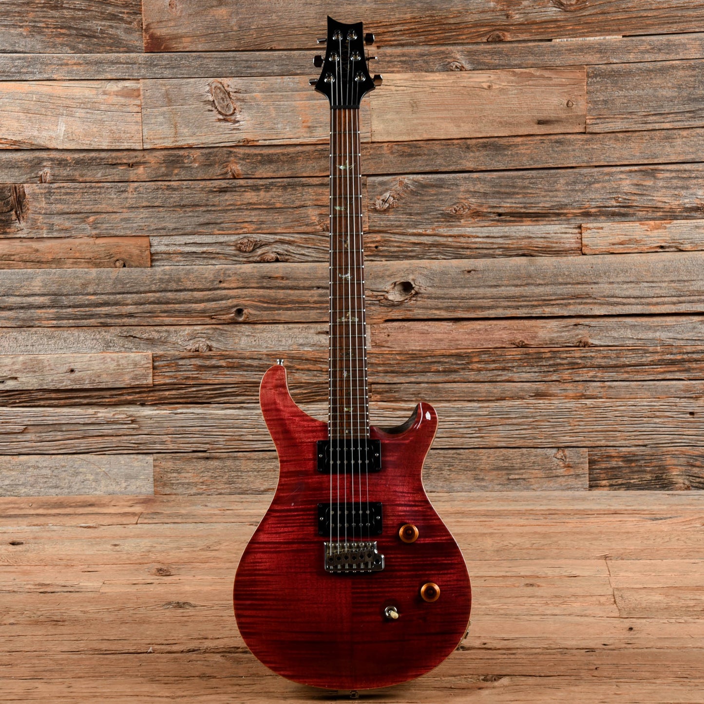 PRS Custom 24 10-Top Amethyst 2007 Electric Guitars / Solid Body