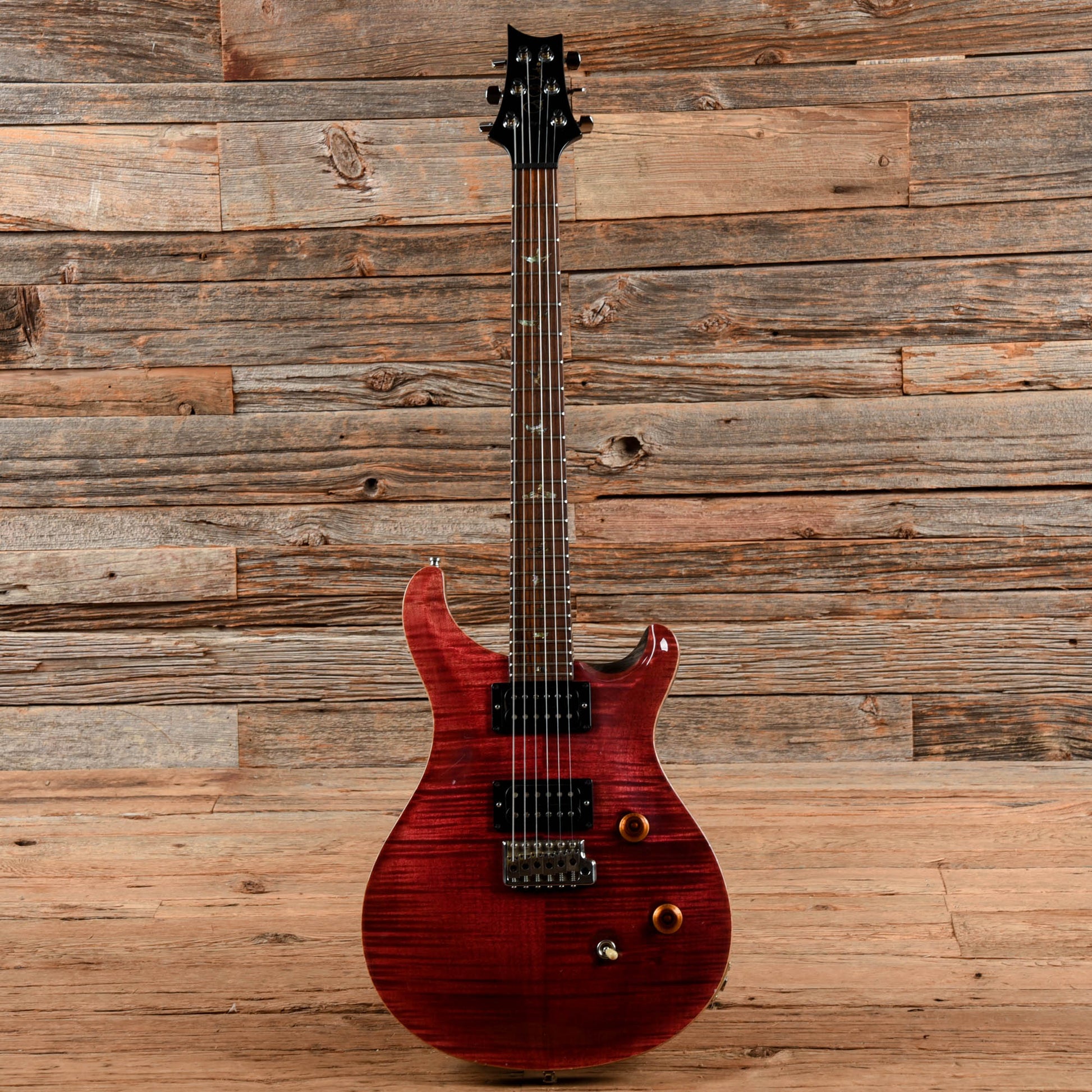 PRS Custom 24 10-Top Amethyst 2007 Electric Guitars / Solid Body