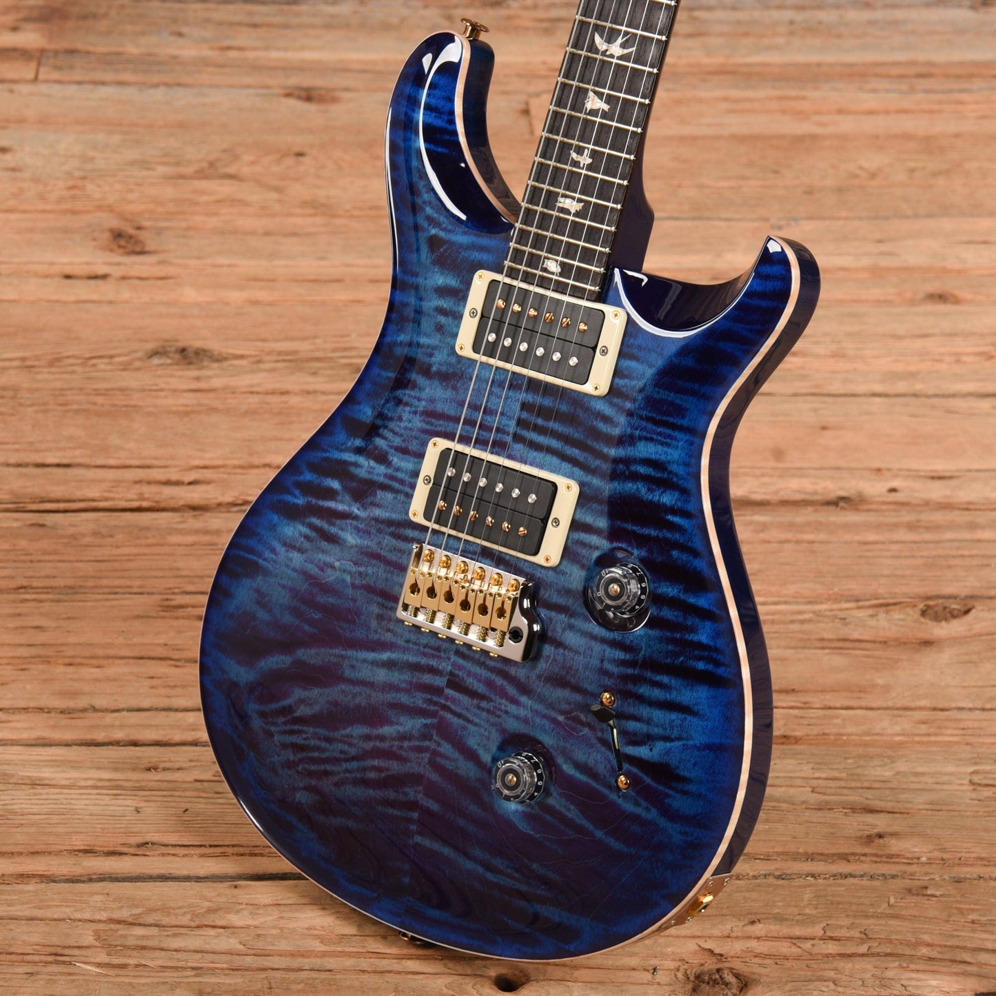 PRS Custom 24 10-Top Aquabluex Purple Burst 2022 Electric Guitars / Solid Body