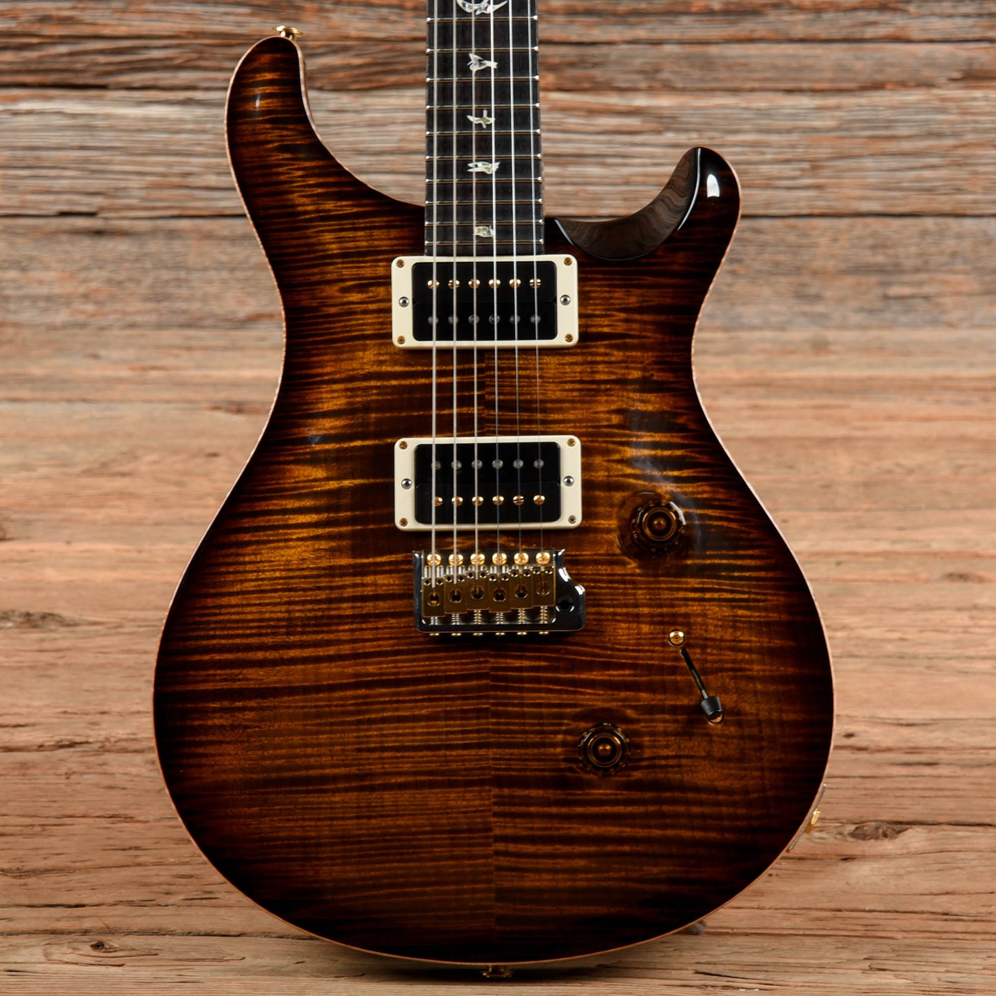 PRS Custom 24 10-Top Black Gold Burst 2020 Electric Guitars / Solid Body