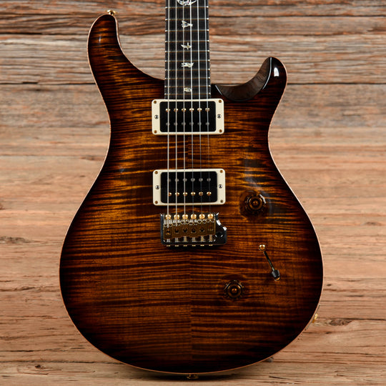 PRS Custom 24 10-Top Black Gold Burst 2020 Electric Guitars / Solid Body