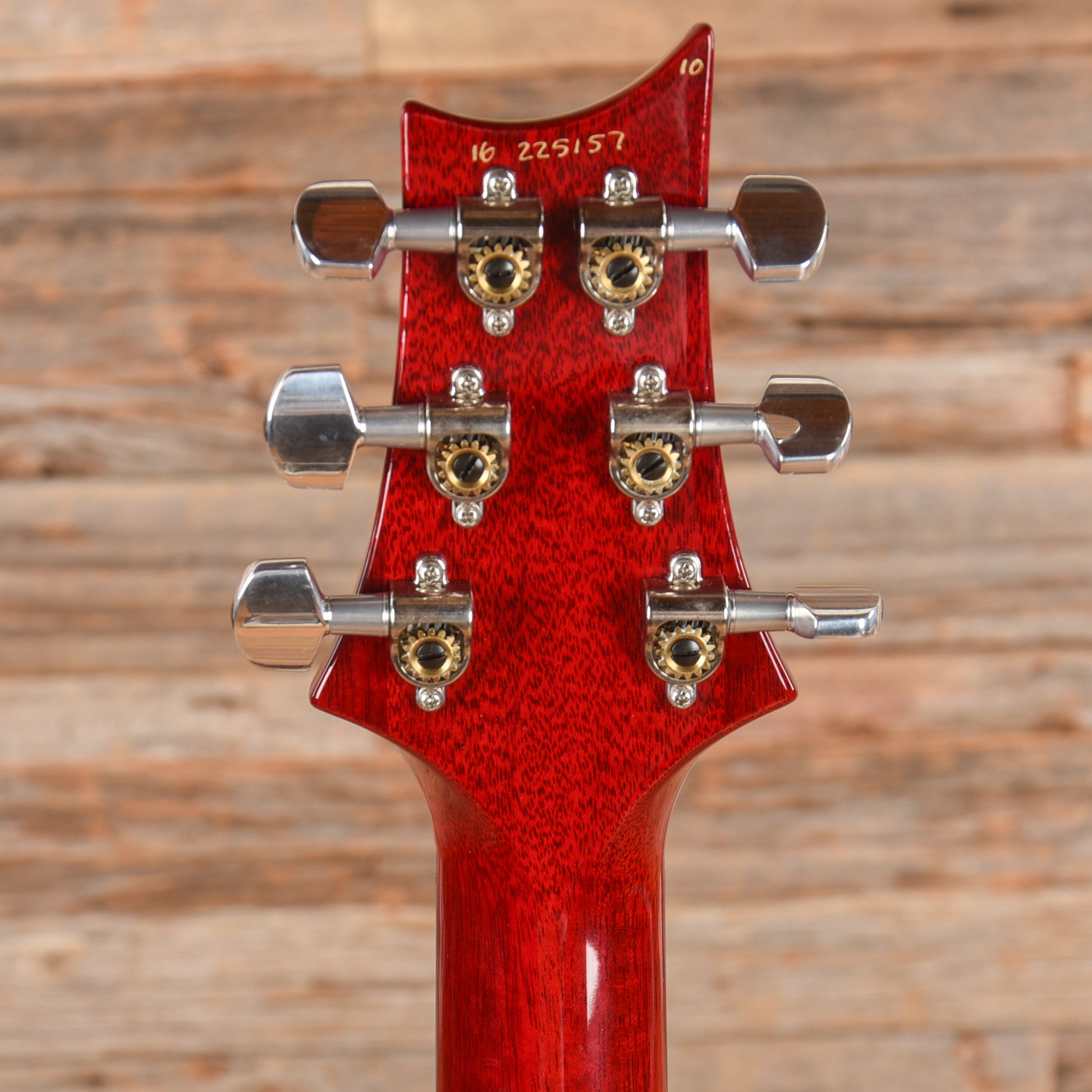 PRS Custom 24 10-Top Blood Orange 2016 Electric Guitars / Solid Body