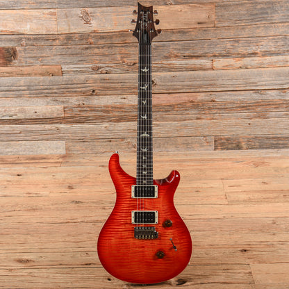 PRS Custom 24 10-Top Blood Orange 2016 Electric Guitars / Solid Body