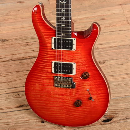 PRS Custom 24 10-Top Blood Orange 2016 Electric Guitars / Solid Body