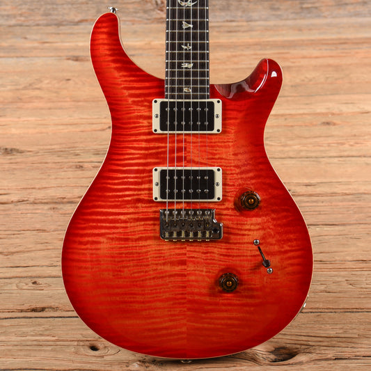 PRS Custom 24 10-Top Blood Orange 2016 Electric Guitars / Solid Body
