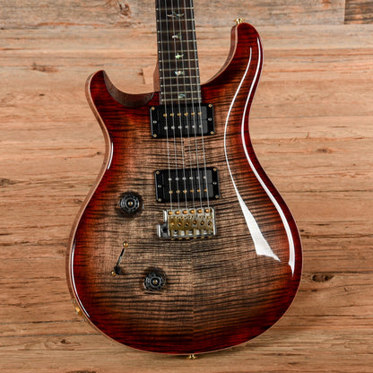 PRS Custom 24 10-Top Cherry Charcoal Burst 2018 LEFTY Electric Guitars / Solid Body