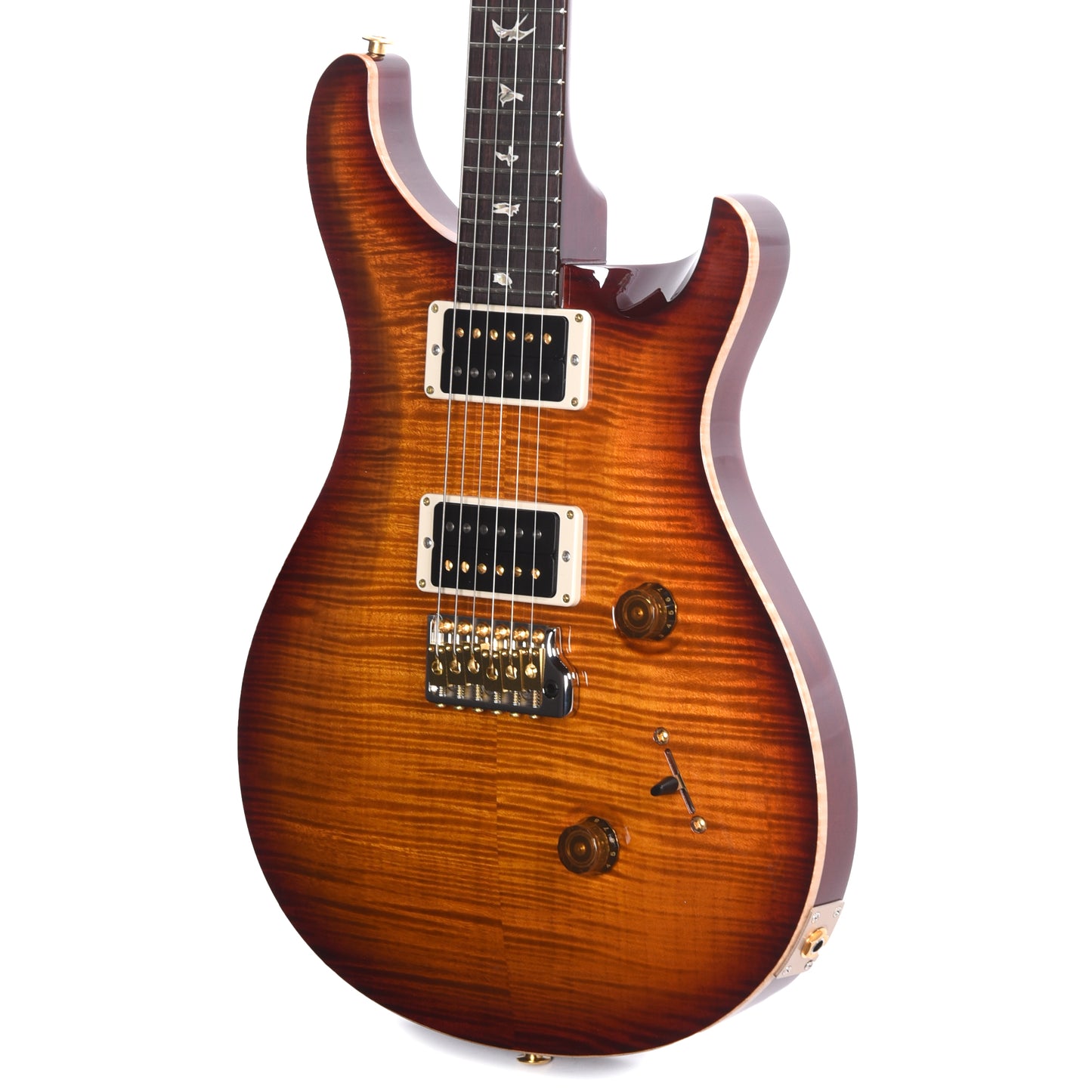 PRS Custom 24 10 Top Dark Cherry Sunburst Electric Guitars / Solid Body
